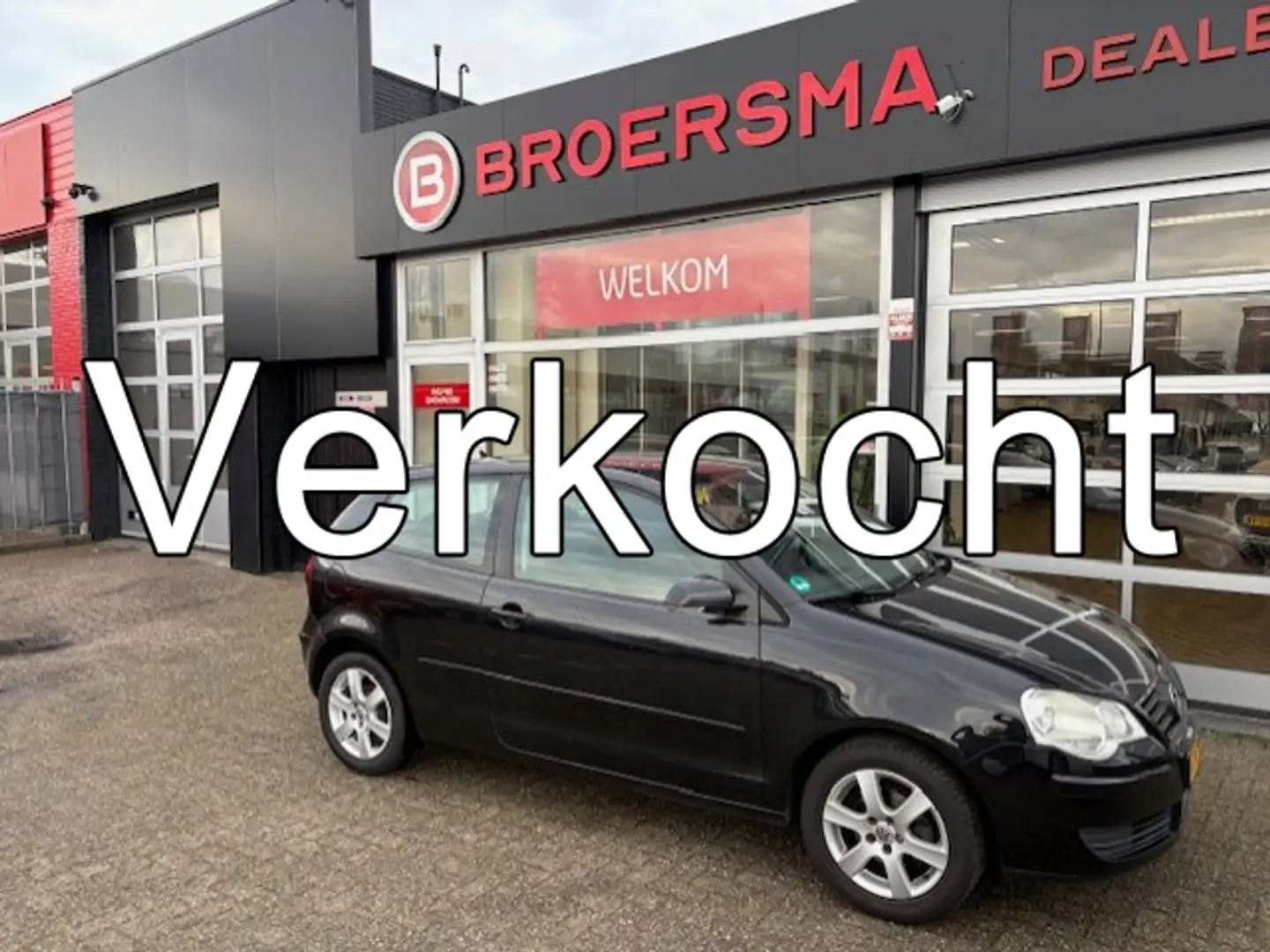 Volkswagen Polo 1.2-12V Trendline CLIMATE * NIEUWE APK * Noir - 1