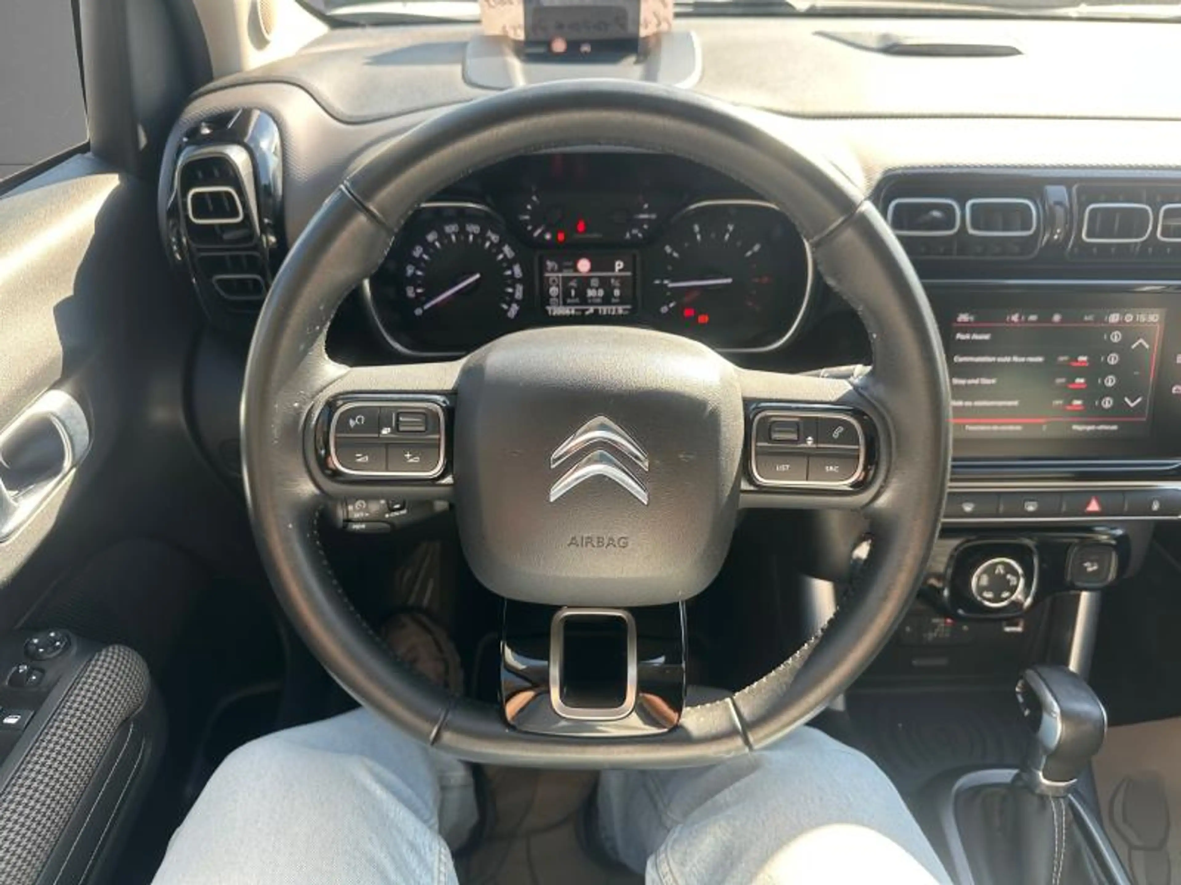 Citroen C3 Aircross 1.2 110cv Automatique Blanc 02/19 Airco GPS Cruise — photo 12