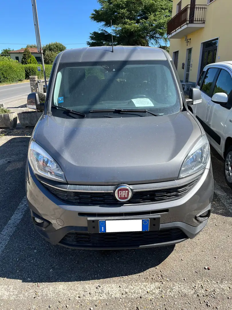 Fiat Doblo Doblo II 2015 1.4 tjt 16v Lounge 120cv Grigio - 1