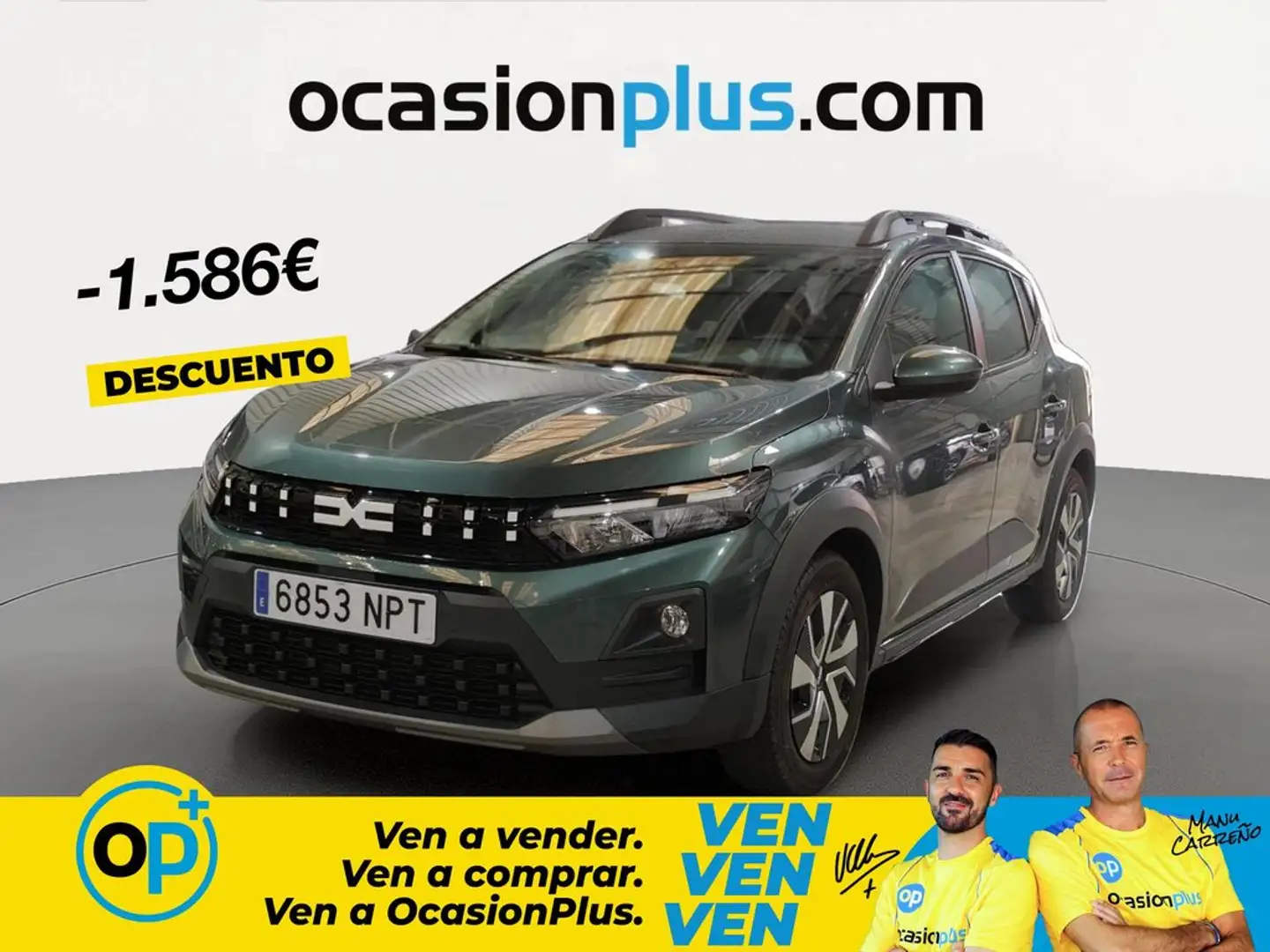 Dacia Sandero Stepway ECO-G Expression 120 Aut. Verde - 1