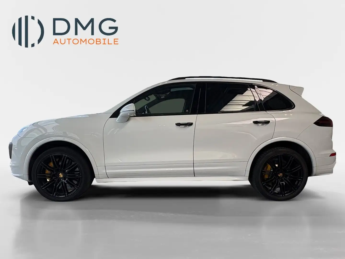 Porsche Cayenne Turbo/PCCB/Panodach/Burmester/Voll! Blanc - 1