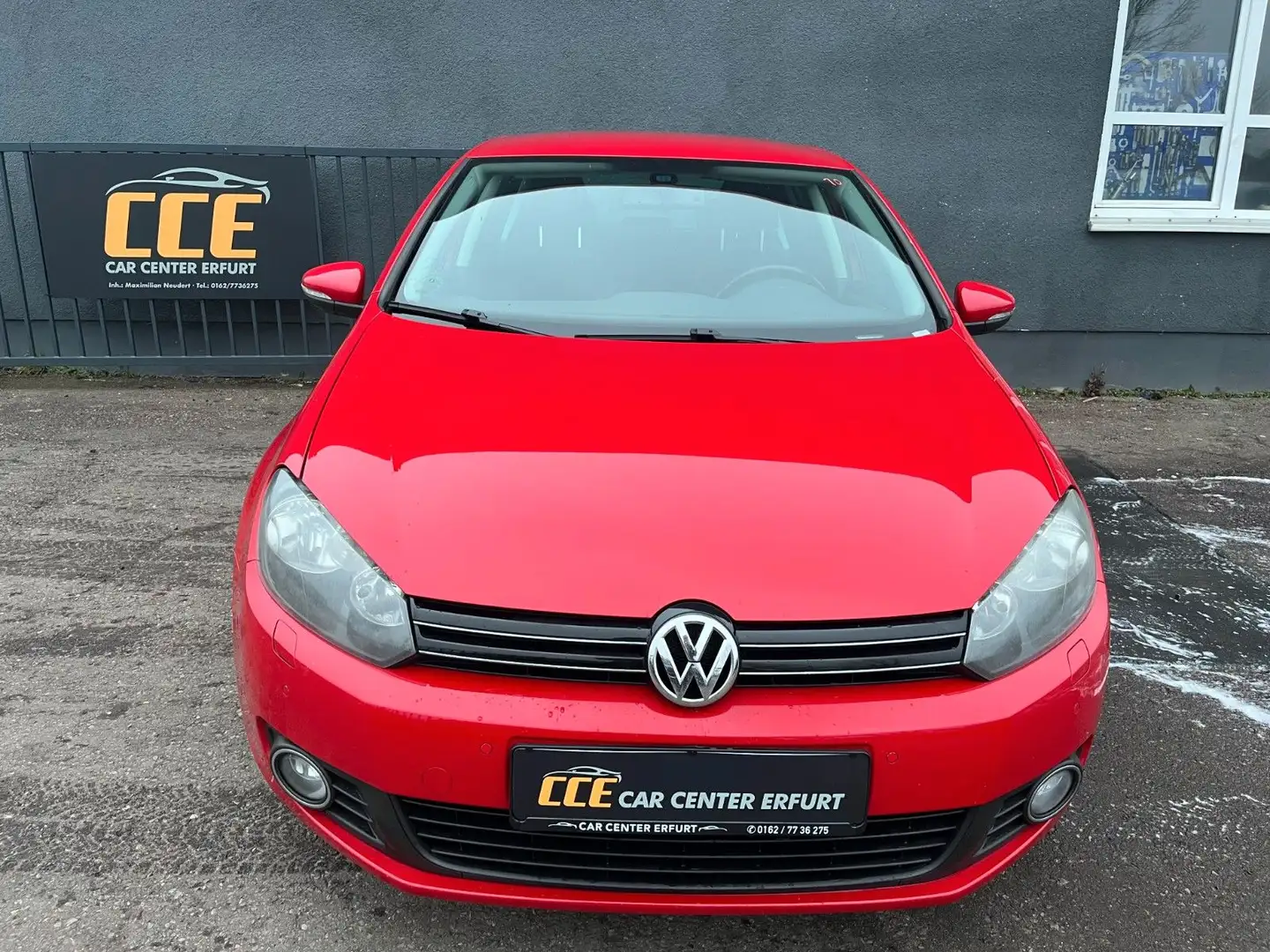 Volkswagen Golf VI Team AHK*PDC*SHZ*KLIMA*TEMPOMAT Rot - 2