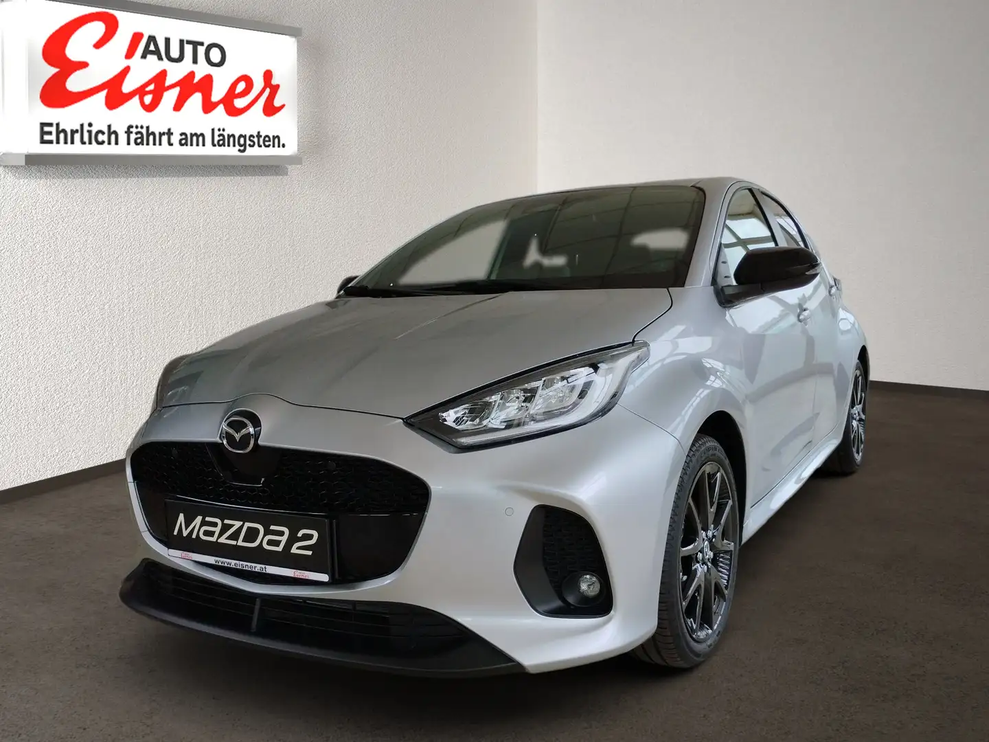 Mazda 2 HYBRID HOMURA TOP PREIS Срібний - 2