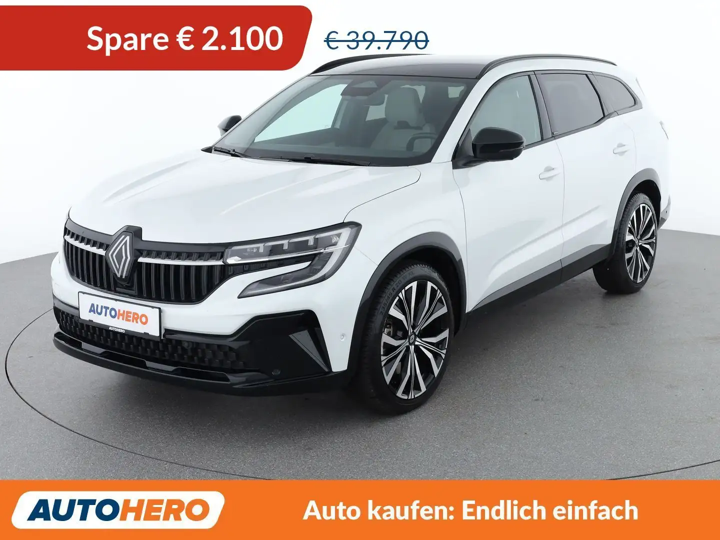 Renault Grand Espace 1.2 E-Tech Hybrid Iconic Weiß - 1