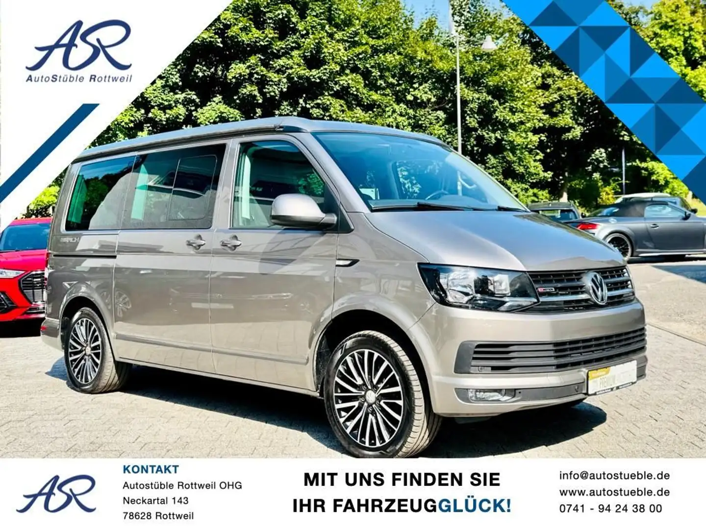 Volkswagen T6 California 2.0 TDI DSG 4Motion Beach 7-Sitzer Beige - 1