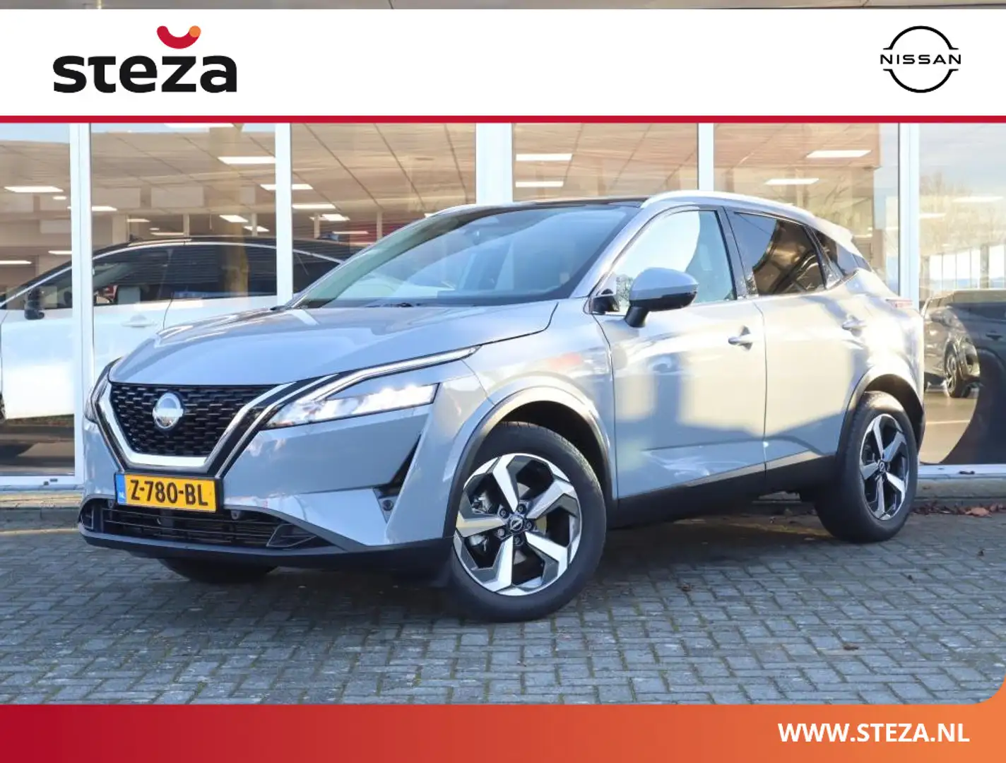 Nissan Qashqai 1.3 MHEV X N-Connecta / digitaal dashboard / adopt Grijs - 1