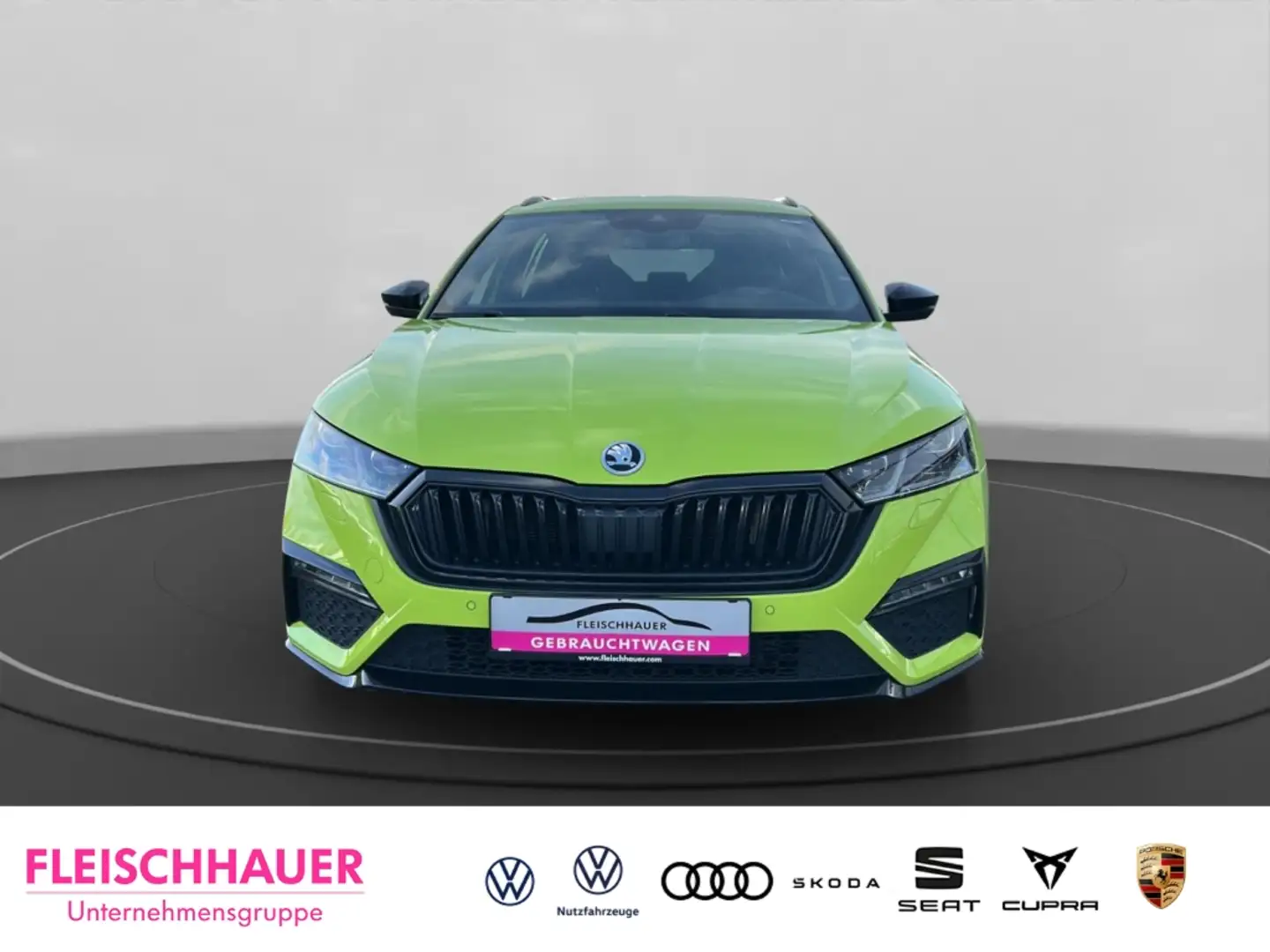 Skoda Octavia Combi RS 1,4L TSI iV DSG+SHZ+NAVI+AHK Grün - 2