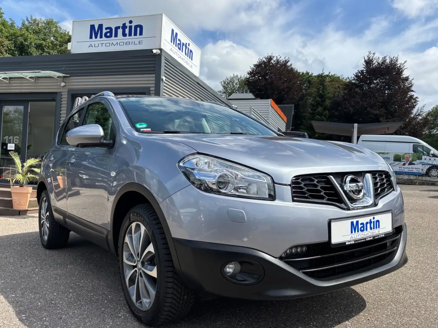 Nissan Qashqai Tekna  **1.HAND + TOP AUSSTATTUNG** Blau - 1
