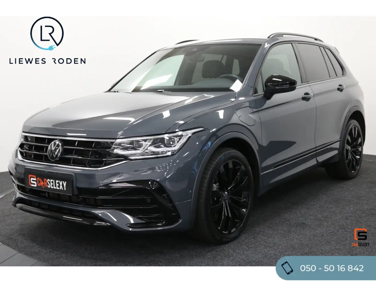 Volkswagen Tiguan 1.4 TSI eHybrid R-Line Bns (Automaat) Grijs - 1