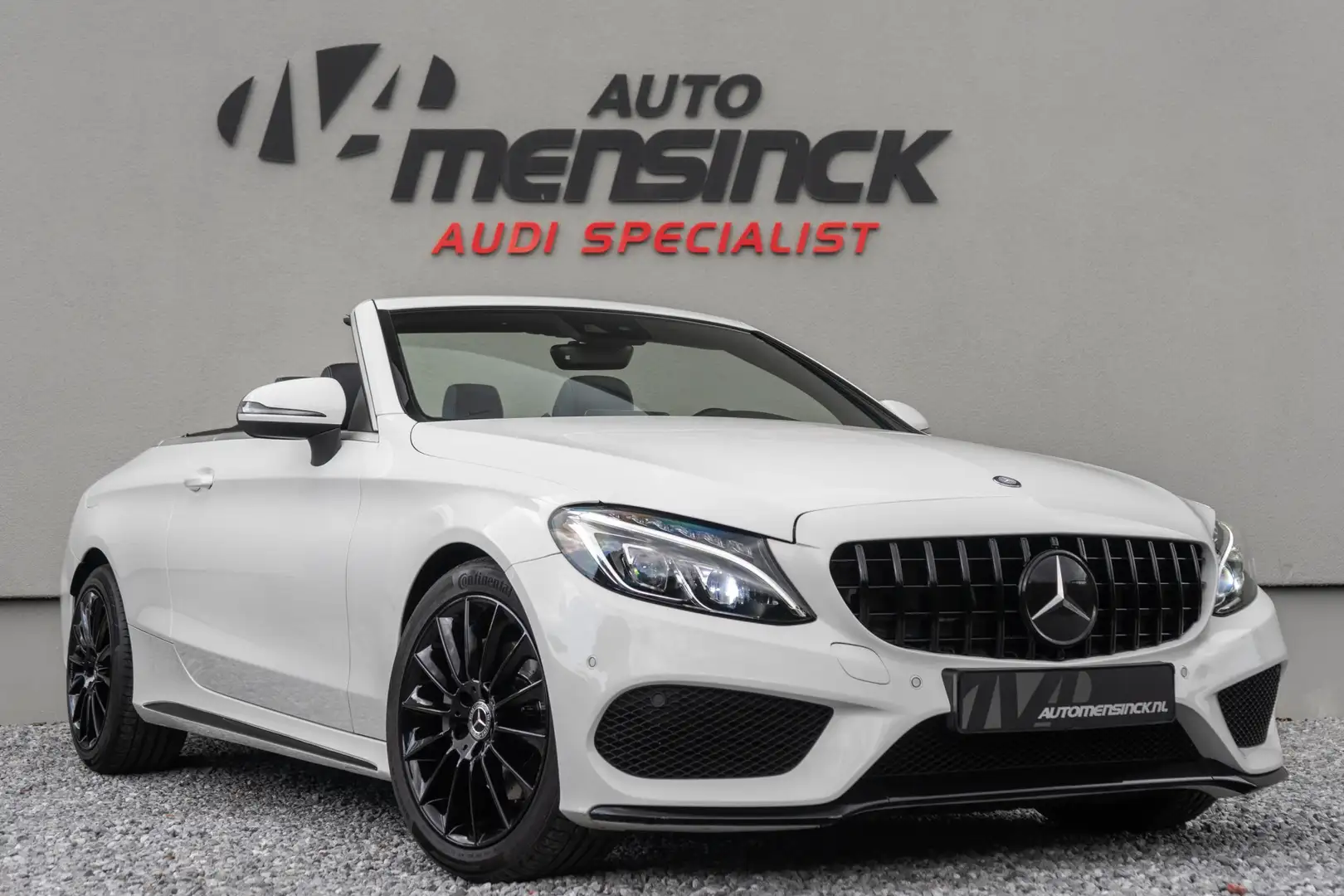 Mercedes-Benz C 200 Cabrio Edition 1 Burmester/ Memory/ leder Alcantar Blanc - 1