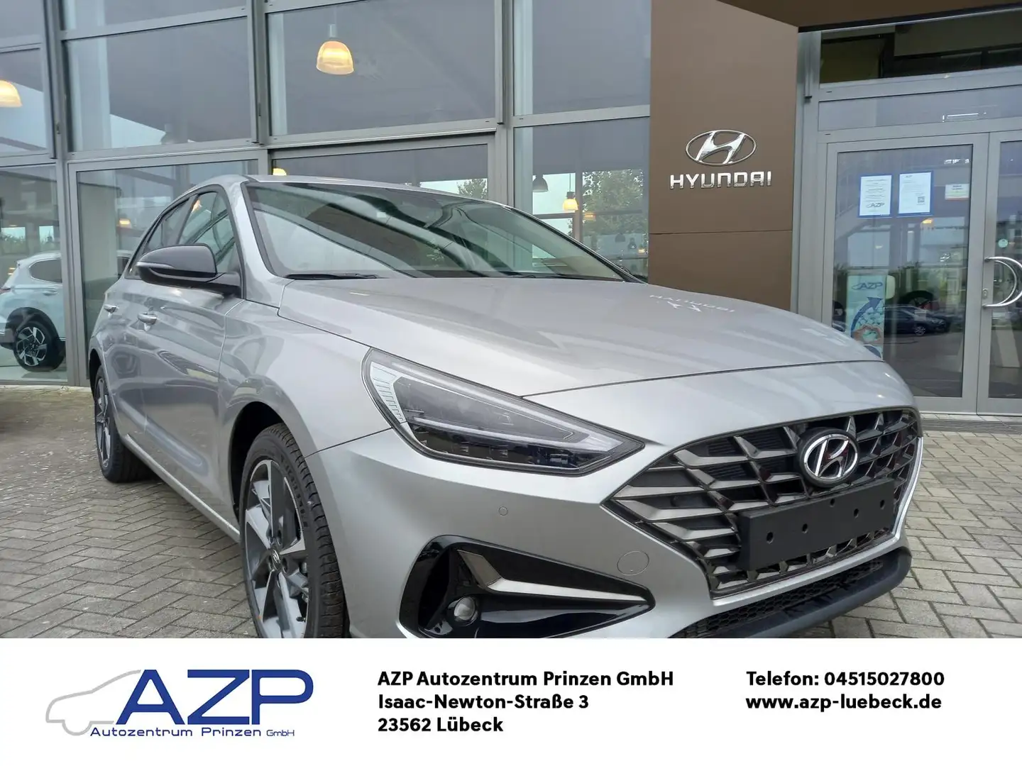 Hyundai i30 FL 1.0 T-GDI ADVANTAGE.LED.Navi.Klimaaut.LM Plateado - 1