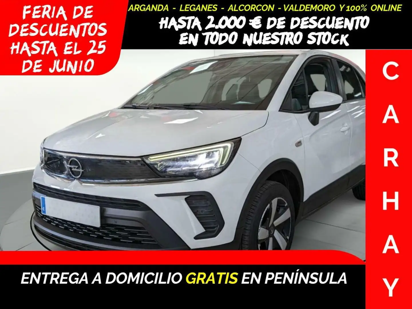 Opel Crossland EDITION 1.5 110 CV MT6 E6D Bianco - 1