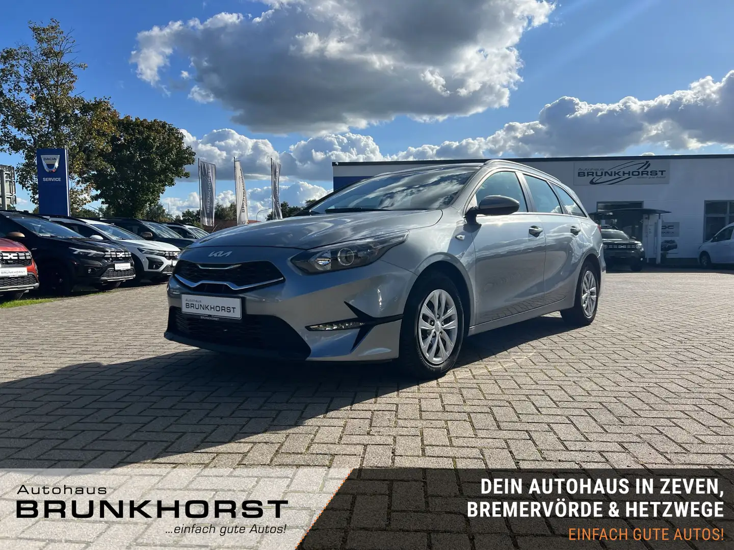 Kia Ceed / cee'd Sportswagon 1.0 T-GDI Fresh SHZ+LKHZ+PDC Argent - 1