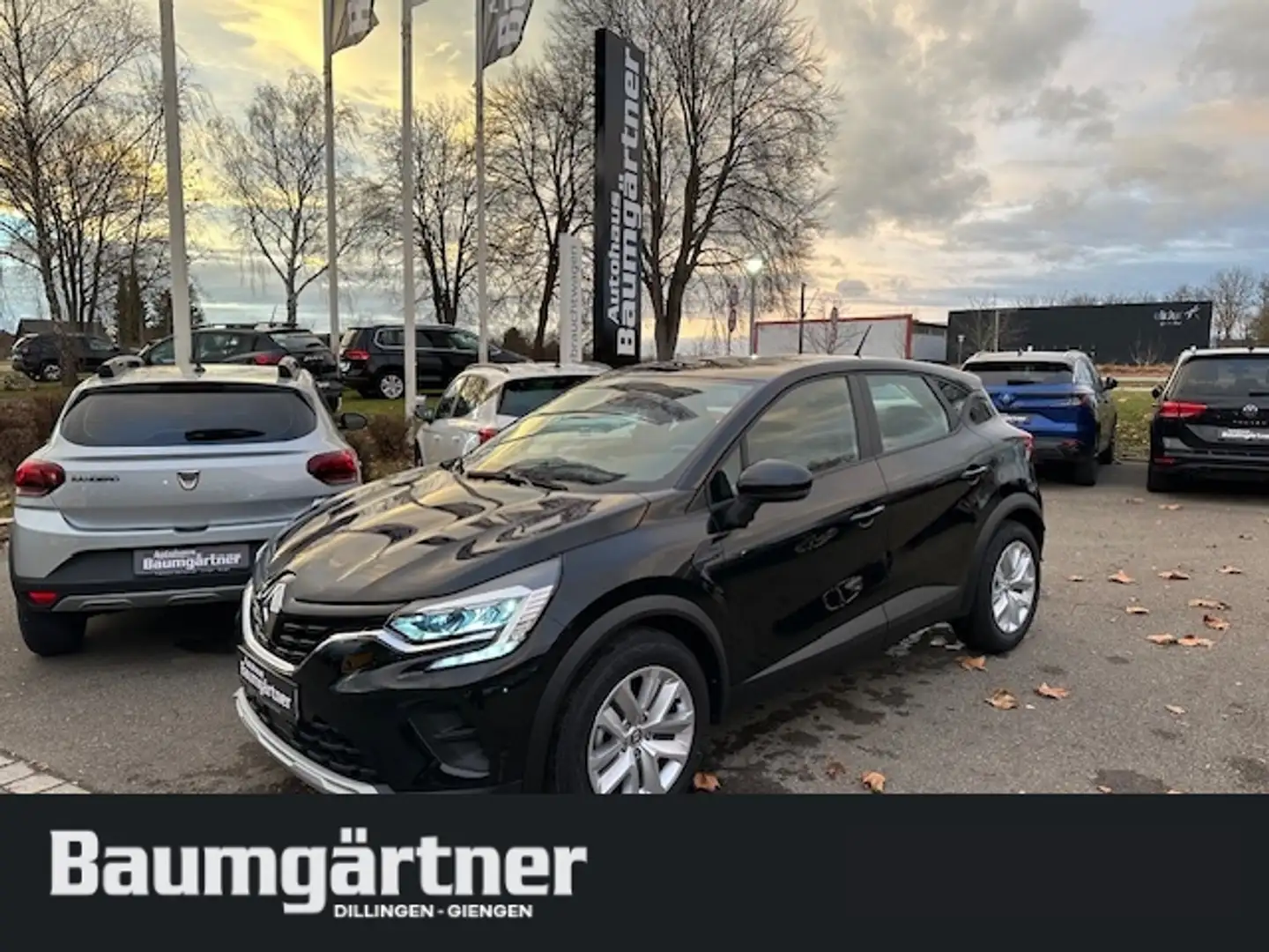 Renault Captur Equilibre TCe 140 EDC Mild Hybrid PDC/Sitzh. Schwarz - 1