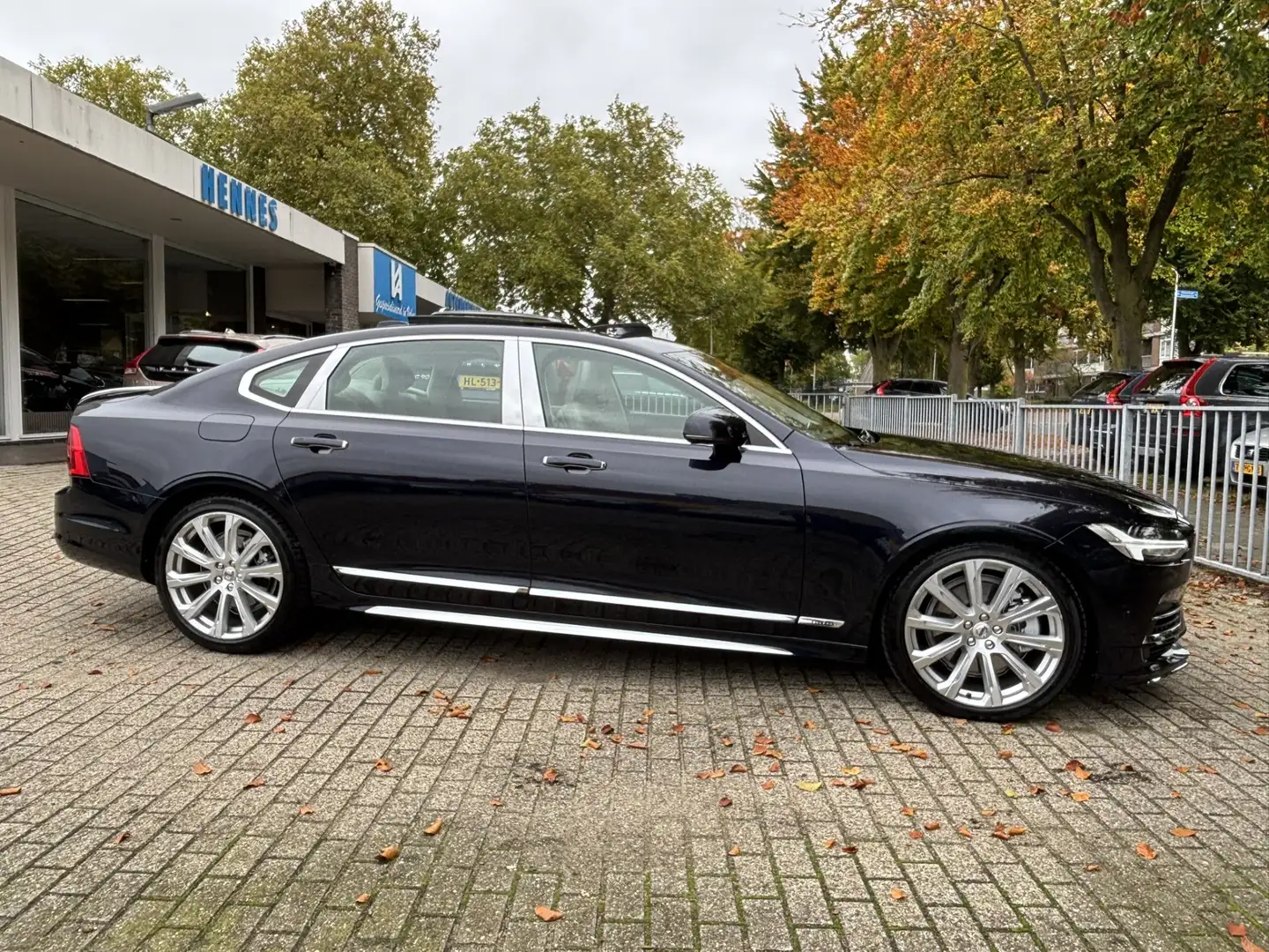 Volvo S90 T8 AWD EXCELLENCE Massage V+A 4 Seat Koelkast 13cm Bleu - 2