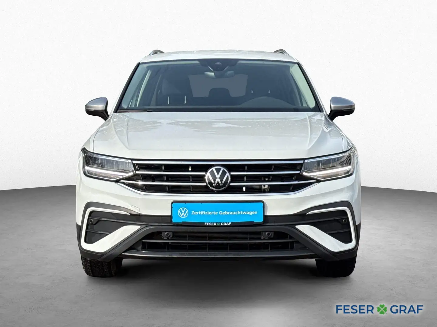 Volkswagen Tiguan Allspace 2.0 TDI DSG LIFE AHK NAVI KAM Weiß - 2