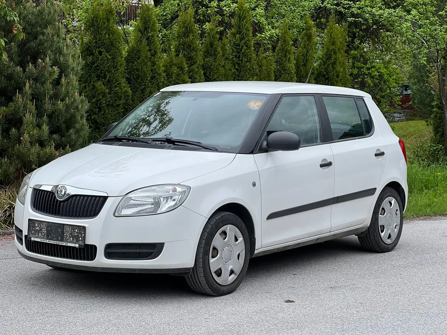 Skoda Fabia Clever 1,2 Klima 1. Hand Bianco - 1