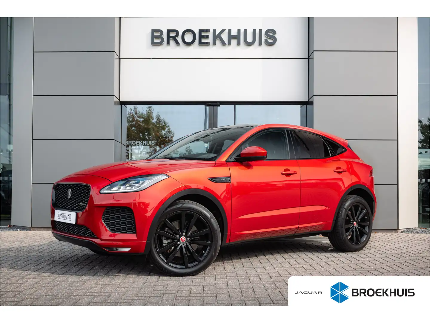 Jaguar E-Pace P200 AWD R-Dynamic S | Glazen dak | Black Pack | 2 Rouge - 1