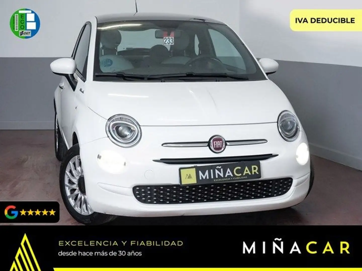 Fiat 500 1.0 Hybrid Dolcevita 52kW Grau - 1