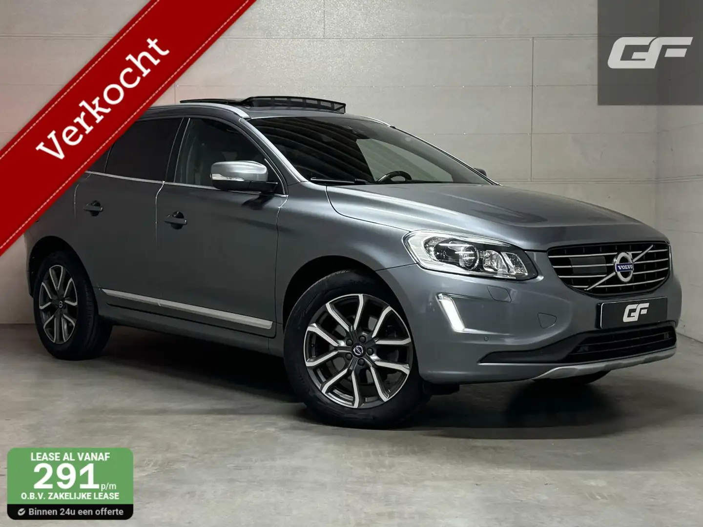 Volvo XC60 2.4 D5 AWD Grijskenteken Pano Leer ACC Memory Trek Grigio - 1