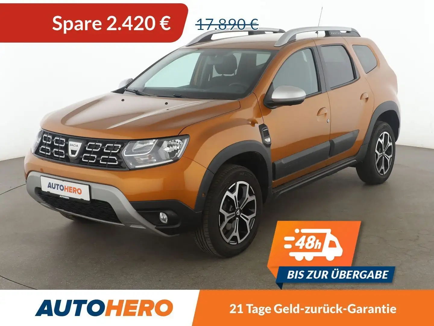 Dacia Duster 1.5 Blue dCi Prestige 4x4 *NAVI*CAM*SHZ*ALU*TEMPO* Braun - 1