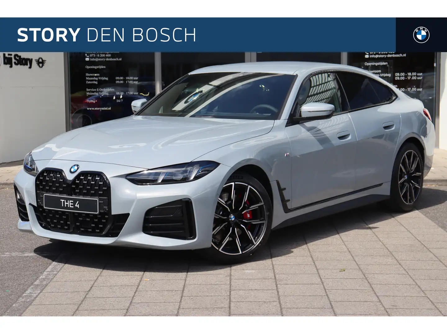 BMW 420 4 Serie Gran Coupé 420i M Sport Automaat / Adaptie Grijs - 1