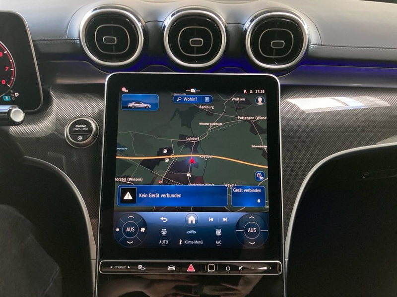 Mercedes-Benz C 180 AMG+MBUX+Night+Ambiente+CarPlay+Totwinkel — photo 14