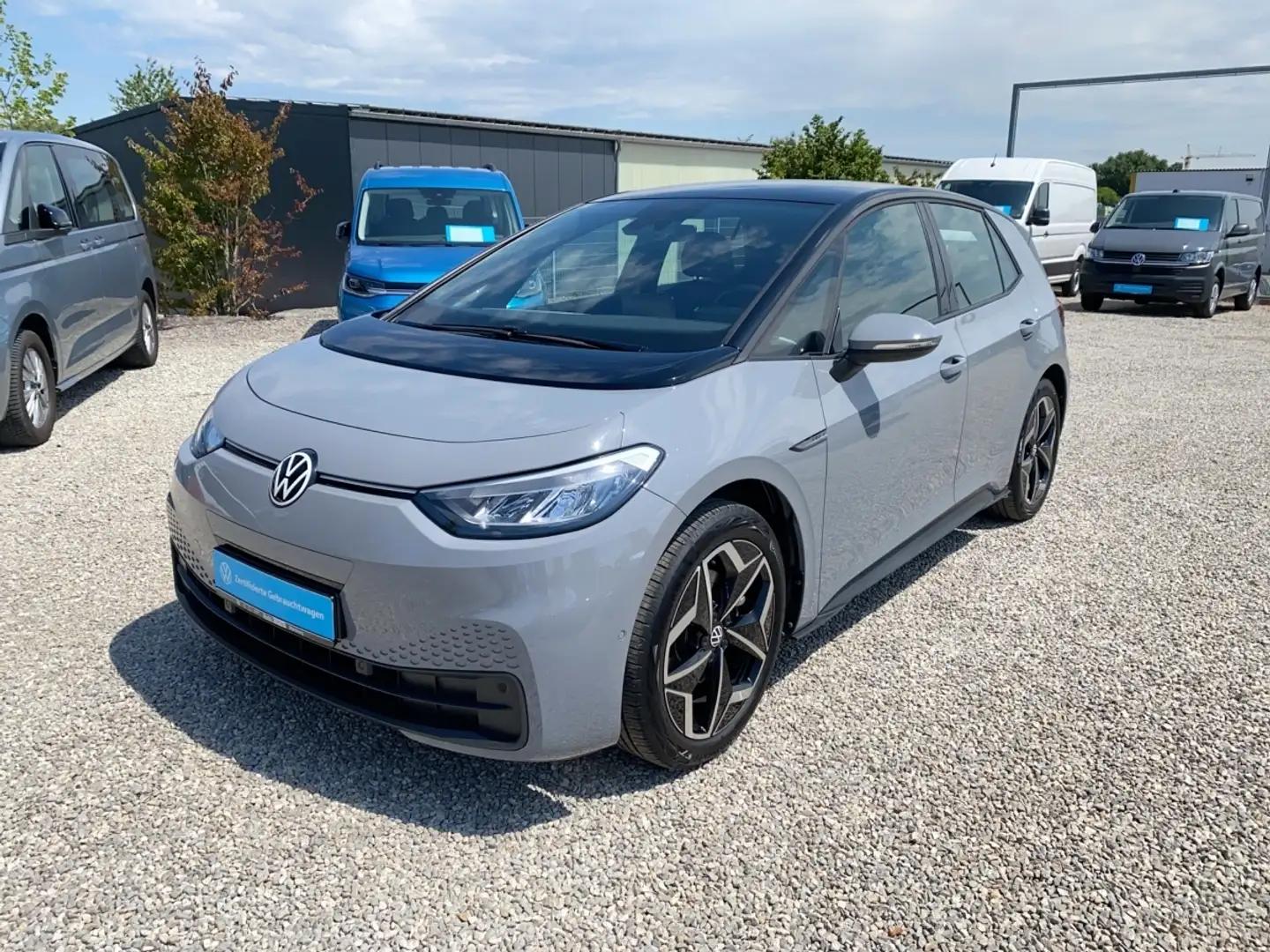 Volkswagen ID.3 Pro S Wärmepumpe Matrix ACC AUT Alcant. LED Grau - 2