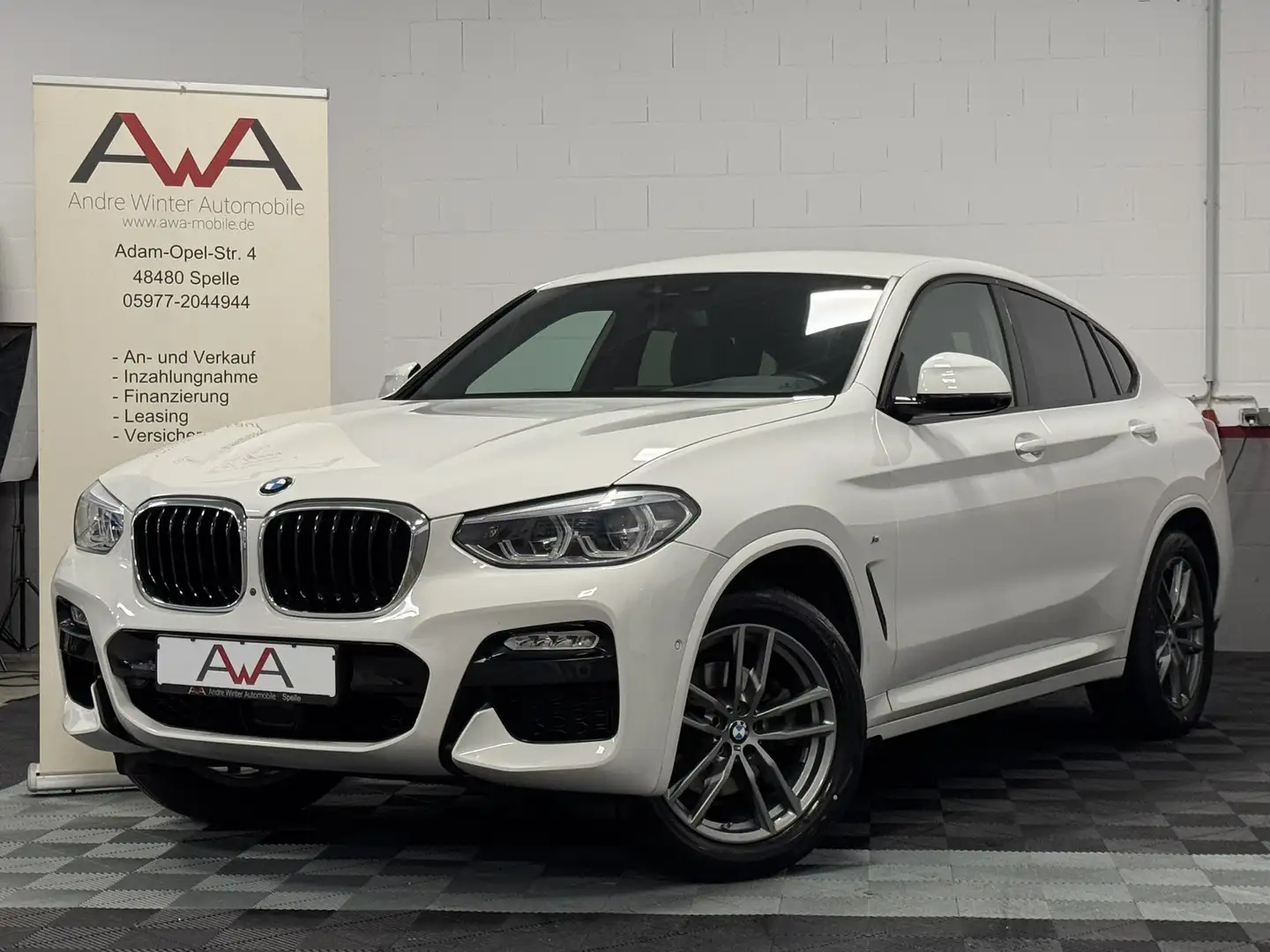 BMW X4 xDrive 20d M Sport AHK LED DAB DriveAss 8xAlu Белый - 1