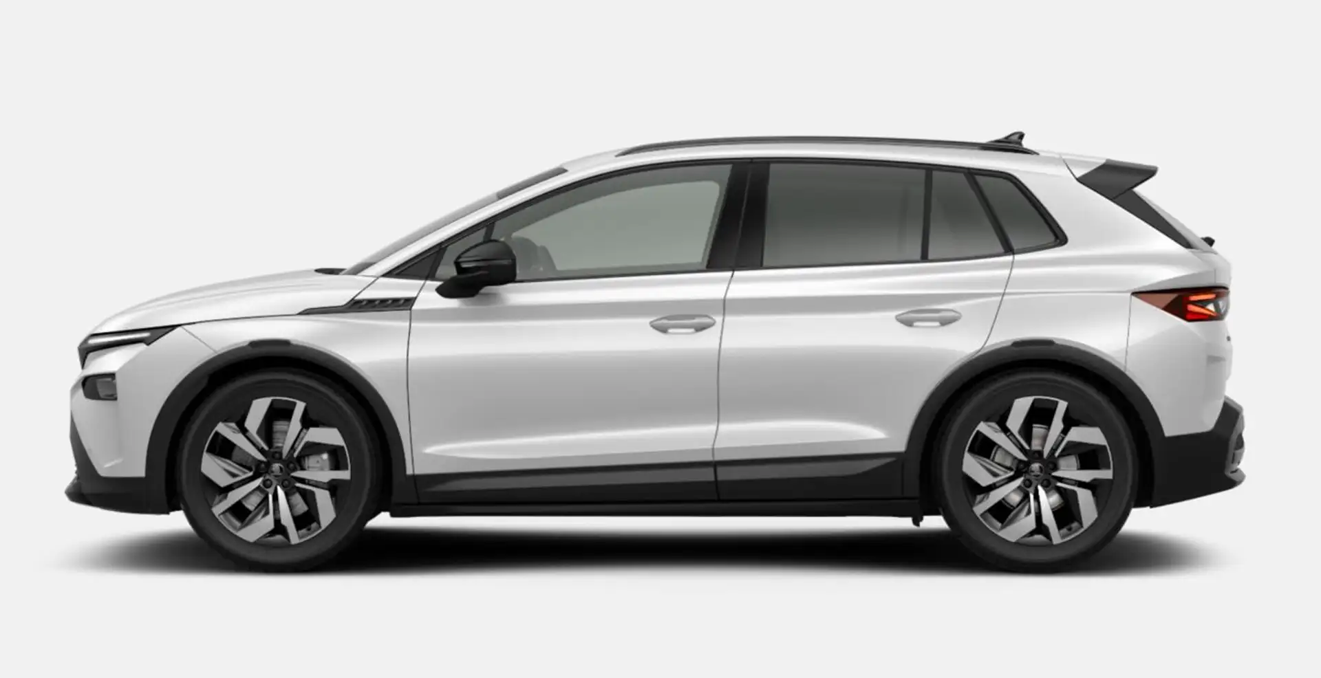 Skoda Elroq 85 Sportl LED Nav WärmeP WinterP Clever 210 kW ... Weiß - 2