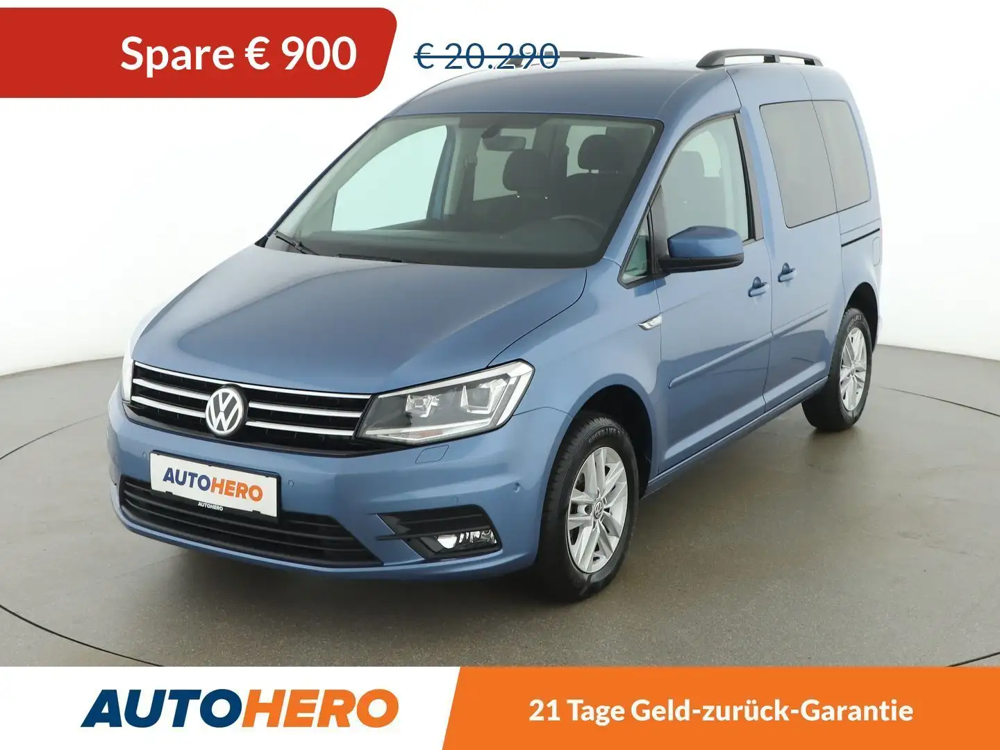 Volkswagen Caddy 2.0 TDI Comfortline BlueMotion Tech *PDC*TEMPO* Azul - 1