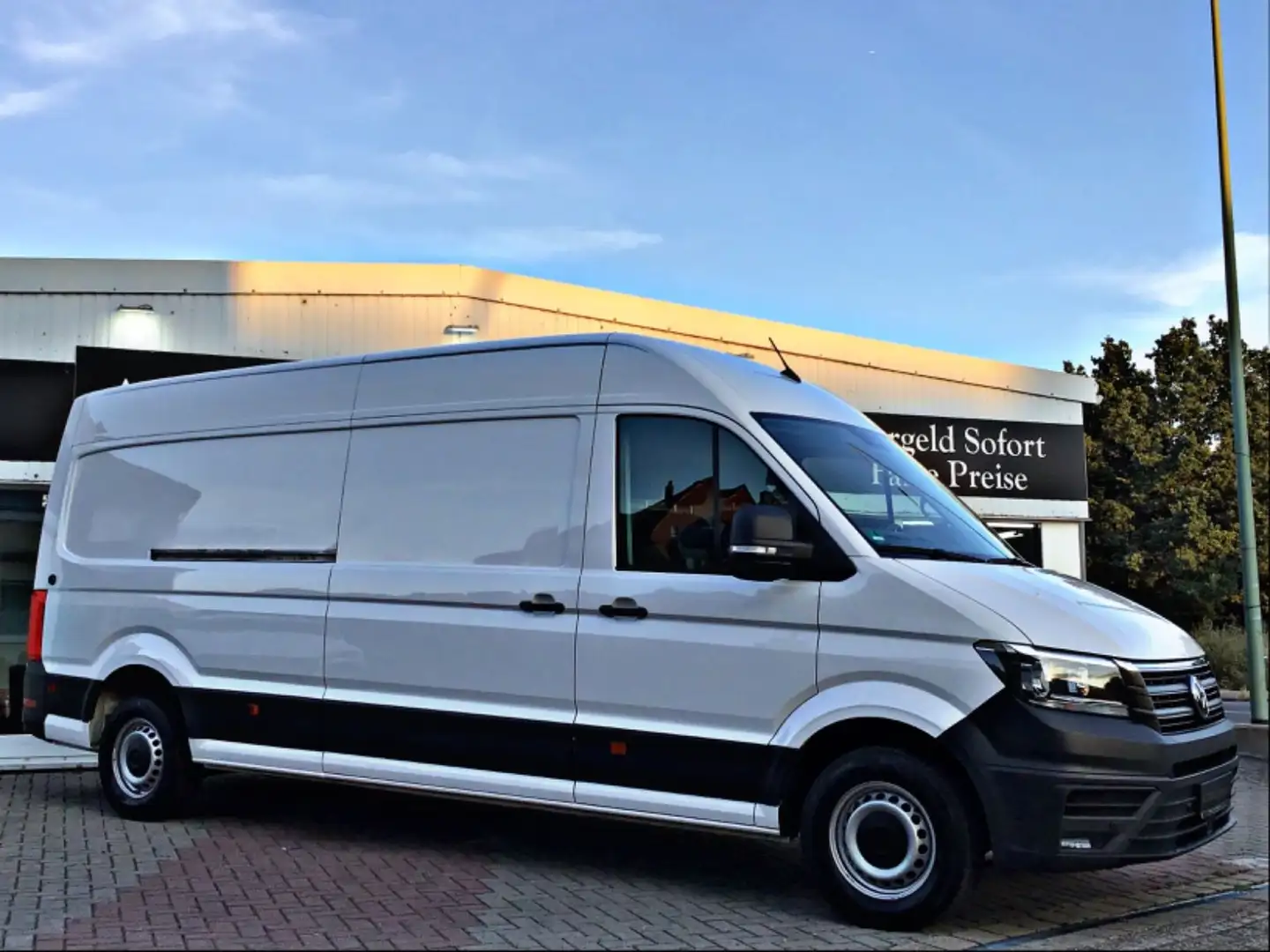 Volkswagen Crafter Kasten35 Hoch-Lang-Maxi~ErgoCo~ACC~Klima Blanc - 1