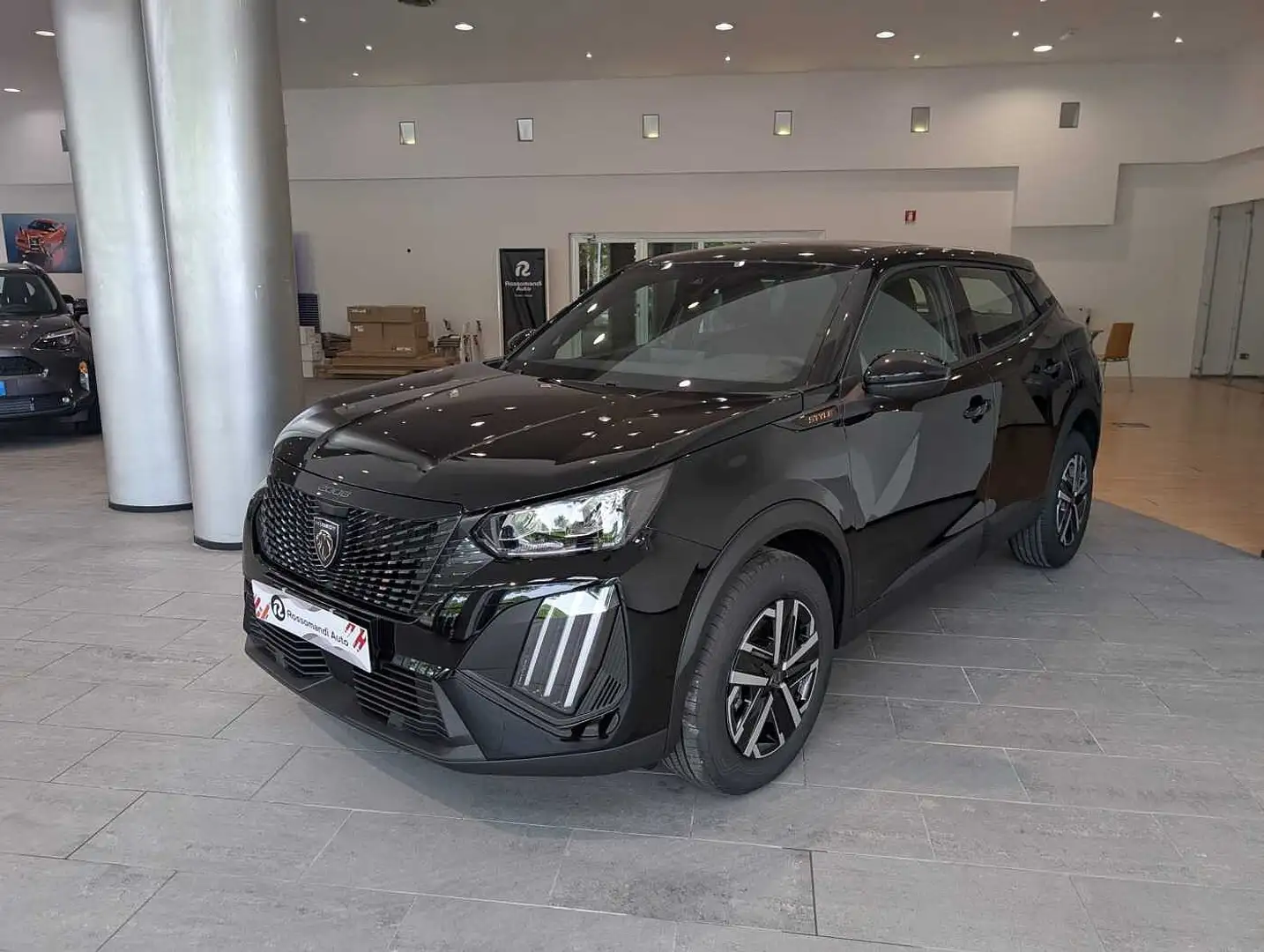 Peugeot 2008 2ª serie Hybrid 136 e-DCS6 Style Zwart - 1