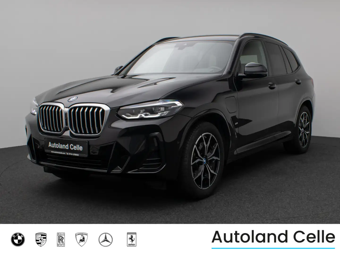BMW X3 xD30e M Sport 360° DAB HiFi AHK Leder 19Zoll Noir - 1