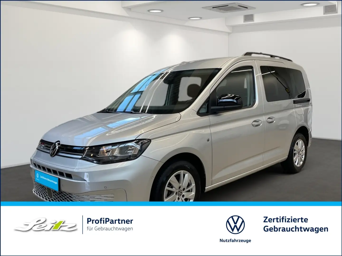 Volkswagen Caddy 1.5 TSI KR Life *AHK*PDC*SITZH* Stříbrná - 1