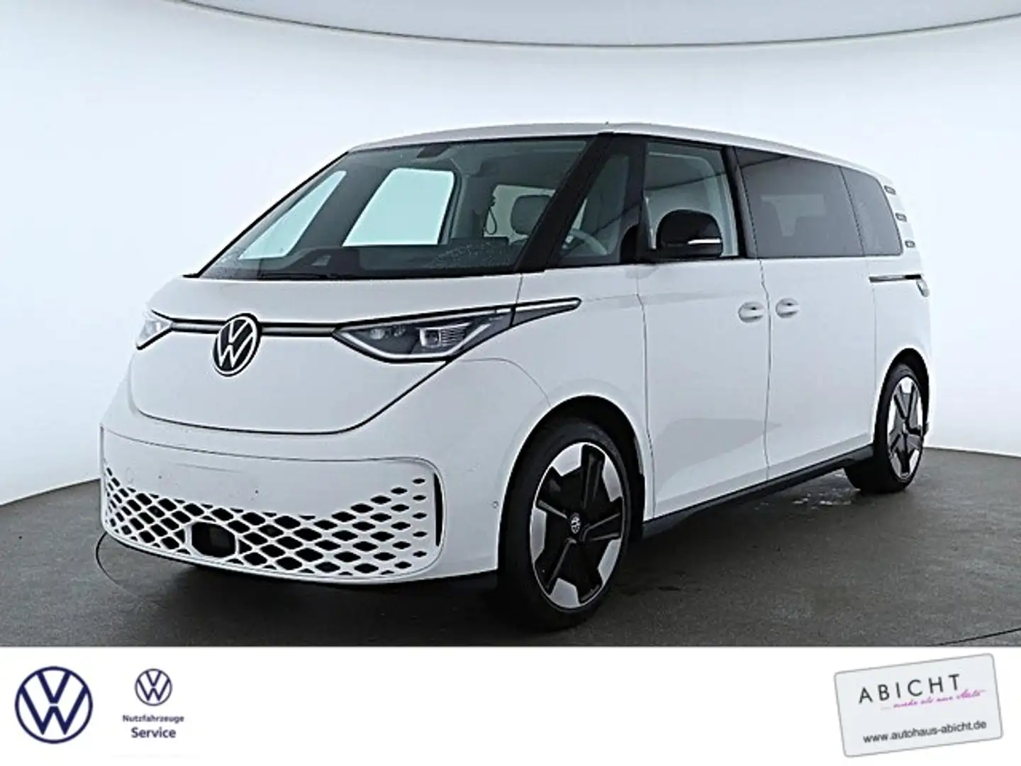 Volkswagen ID. Buzz Pro 286PS 86kWh 7 Sitzer AHK Winterr. Panoramadach Blanc - 1
