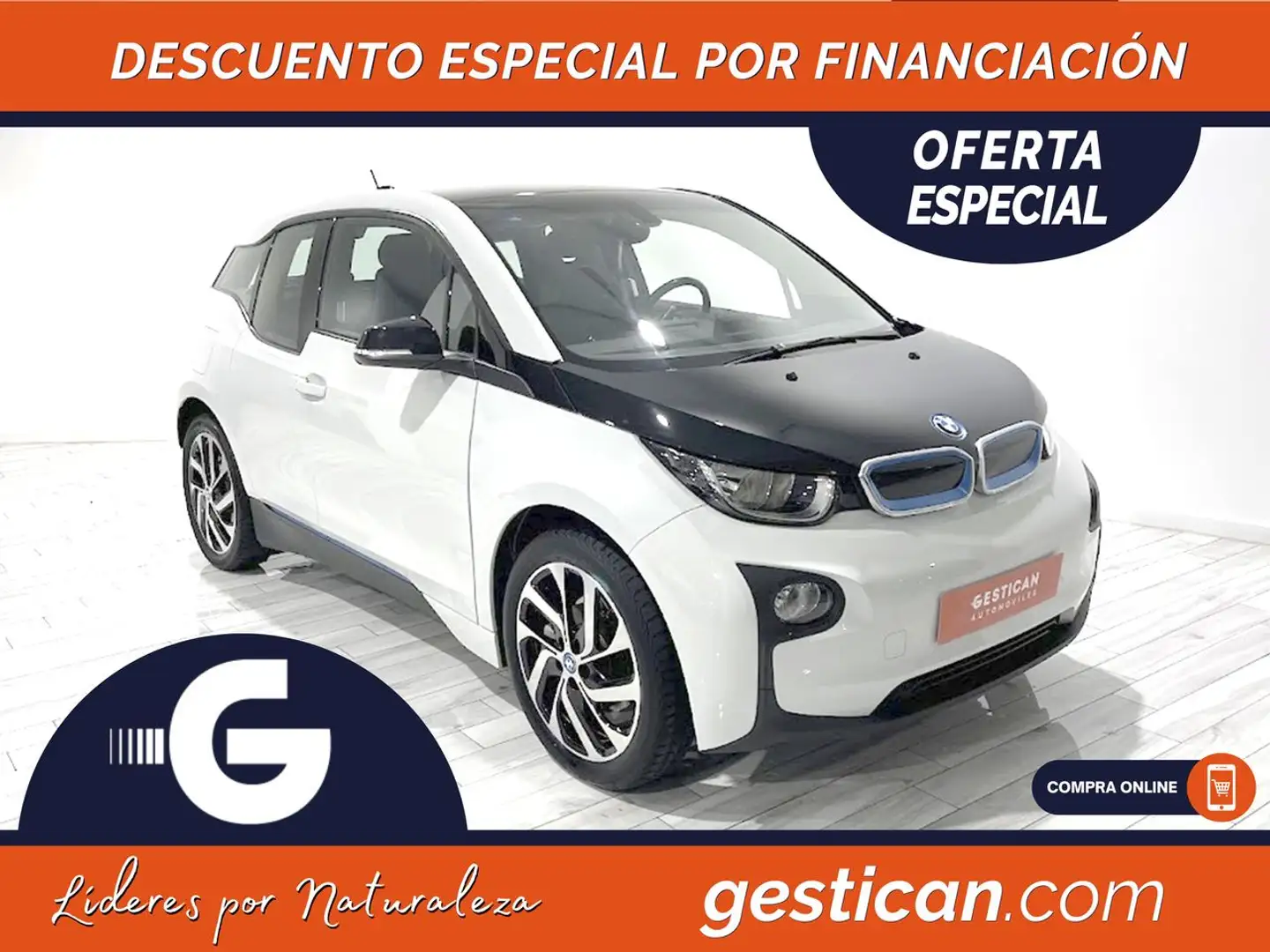 BMW i3 94 Ah Blanc - 1