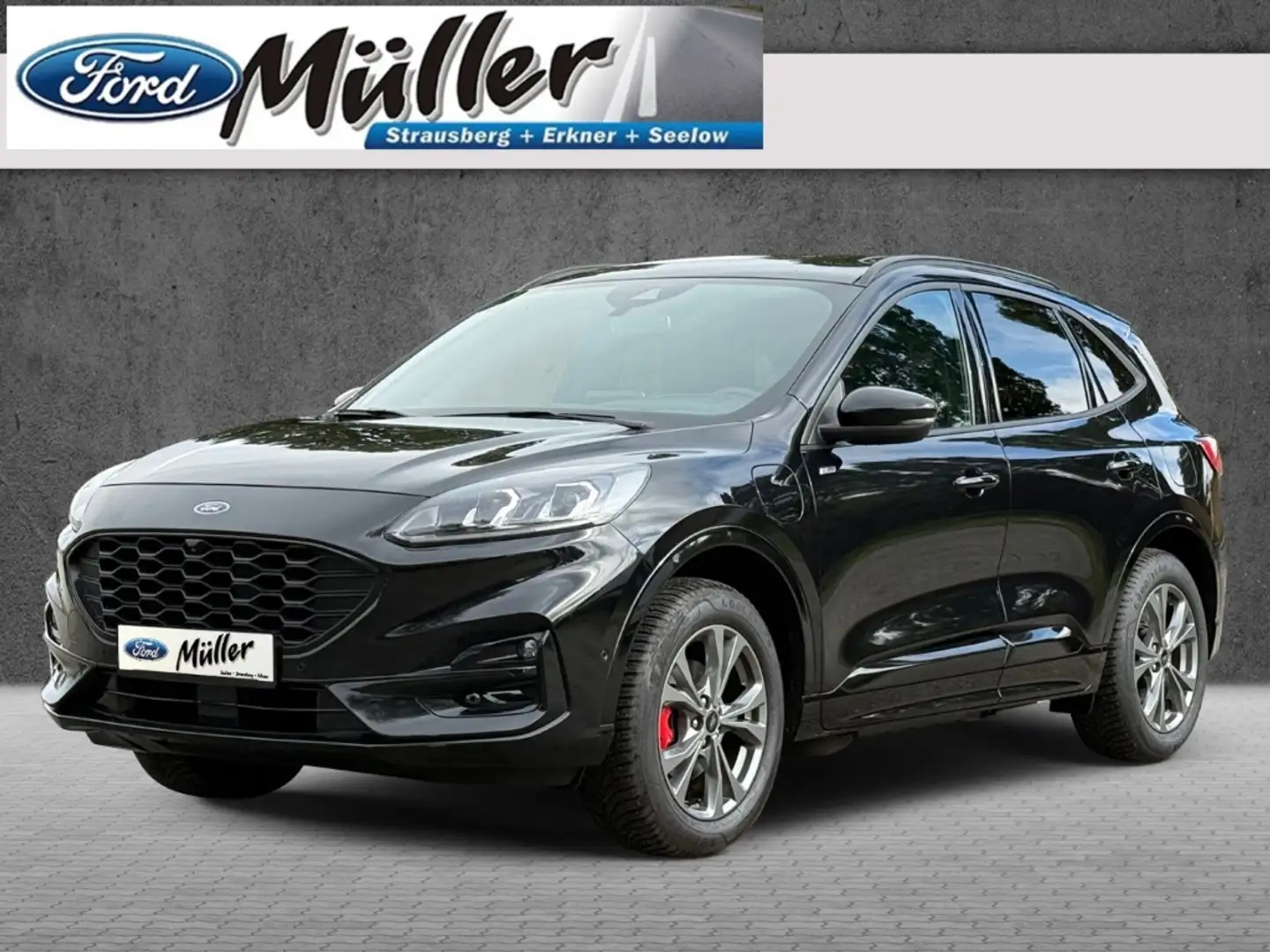 Ford Kuga Plug-In Hybrid 2.5 PHEV ST-Line X Zwart - 1