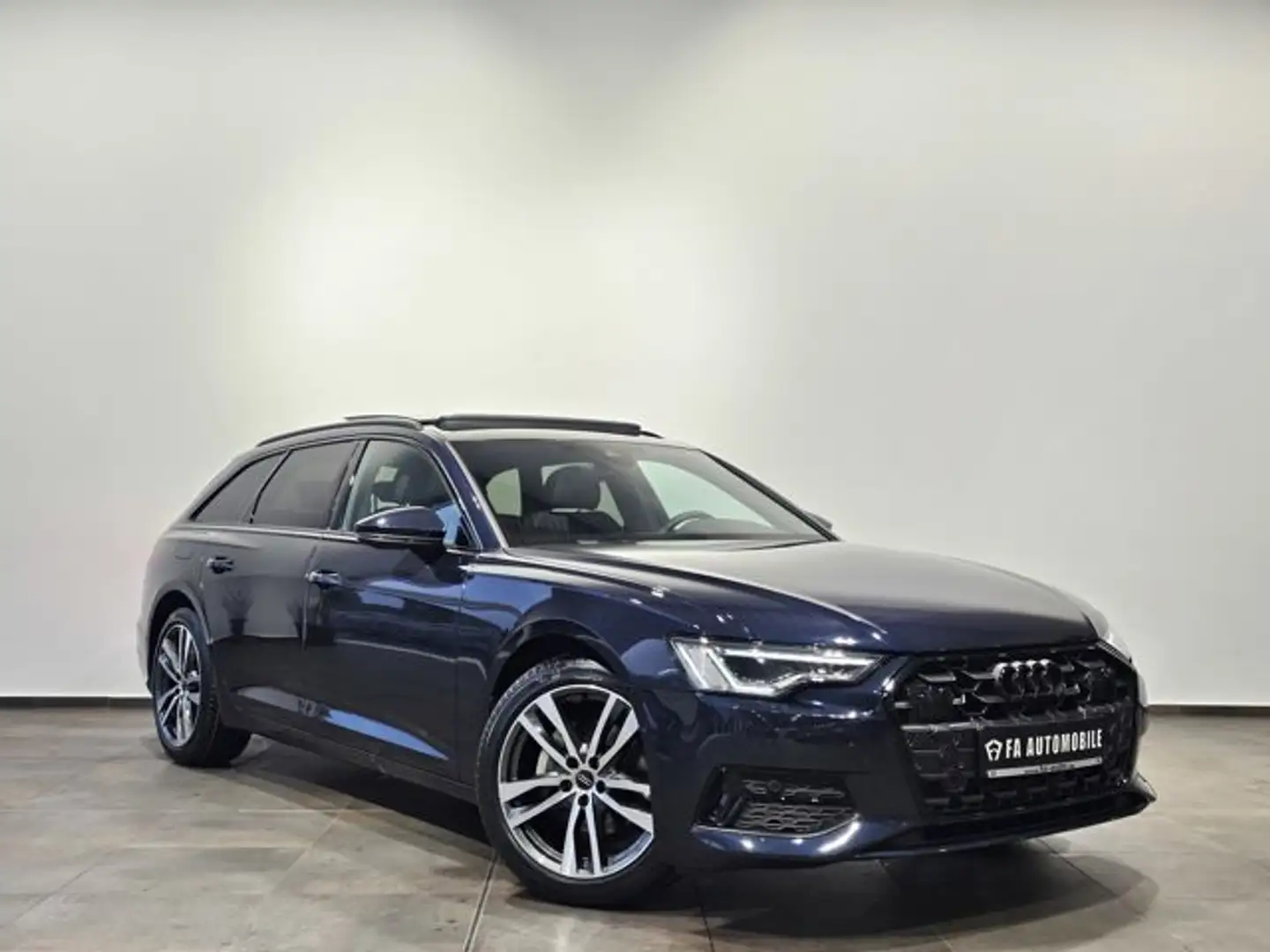 Audi A6 35 TDI Black Pano Matrix Virtual Kamera Leder Blau - 2