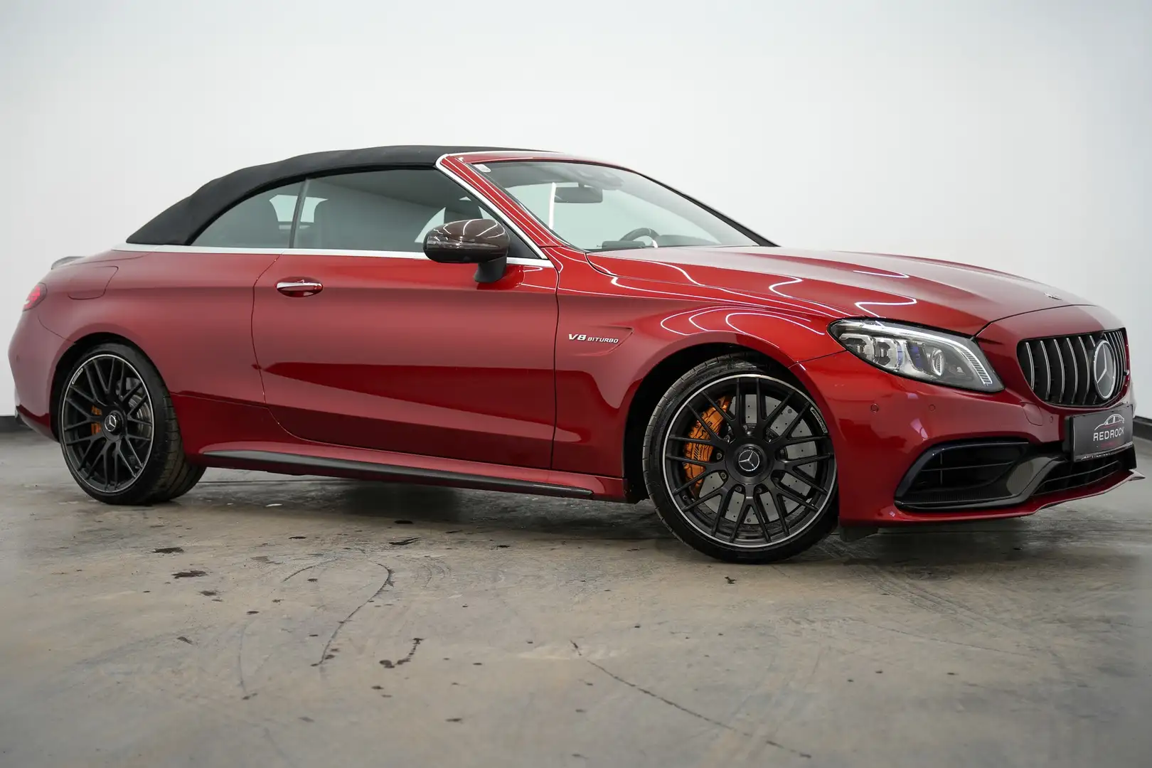 Mercedes-Benz C 63 AMG C 63s AMG Cabrio*MB Garantie*MegaAusst.*TopZustand Red - 1