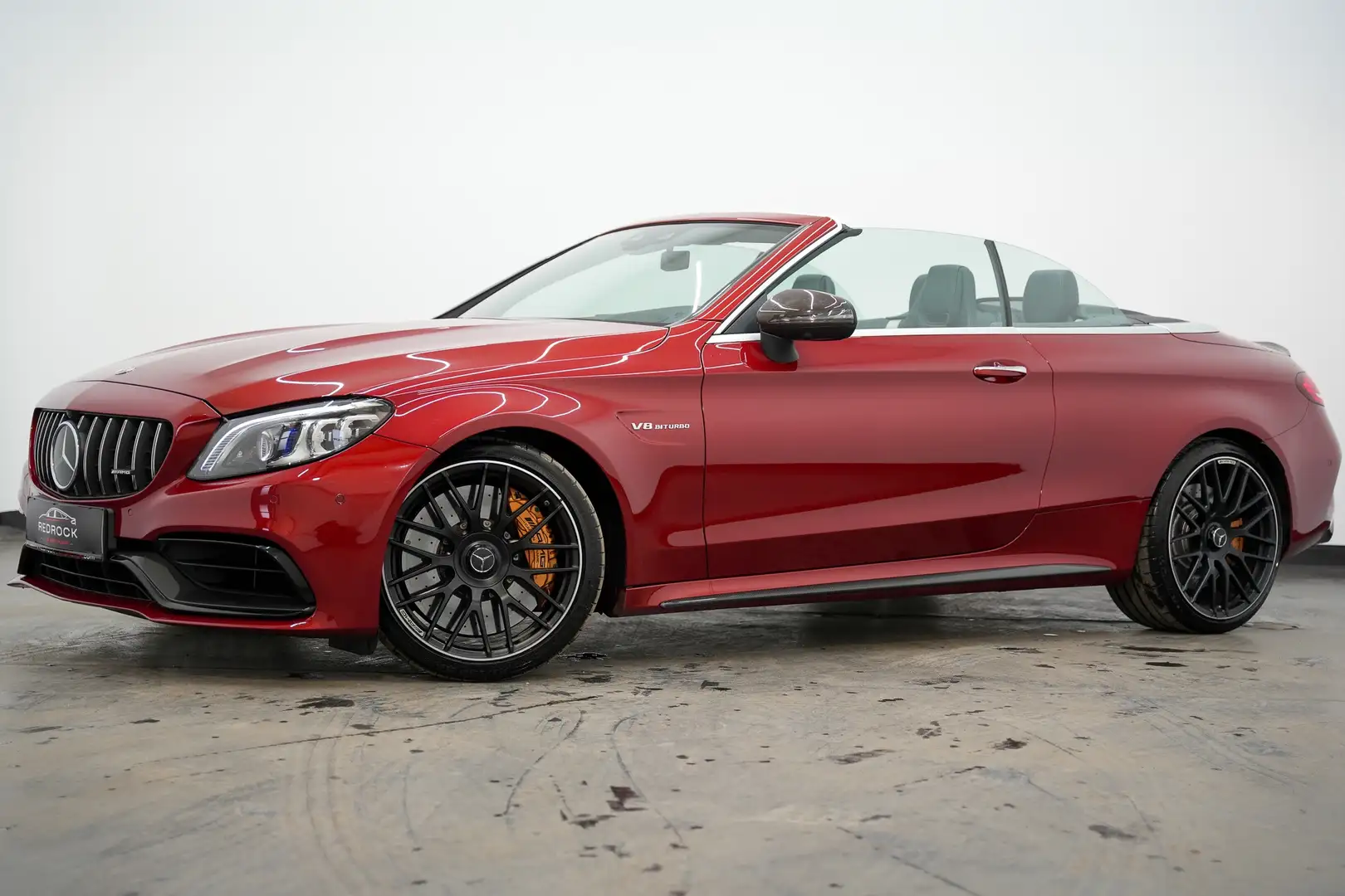 Mercedes-Benz C 63 AMG C 63s AMG Cabrio*MB Garantie*MegaAusst.*TopZustand Red - 2