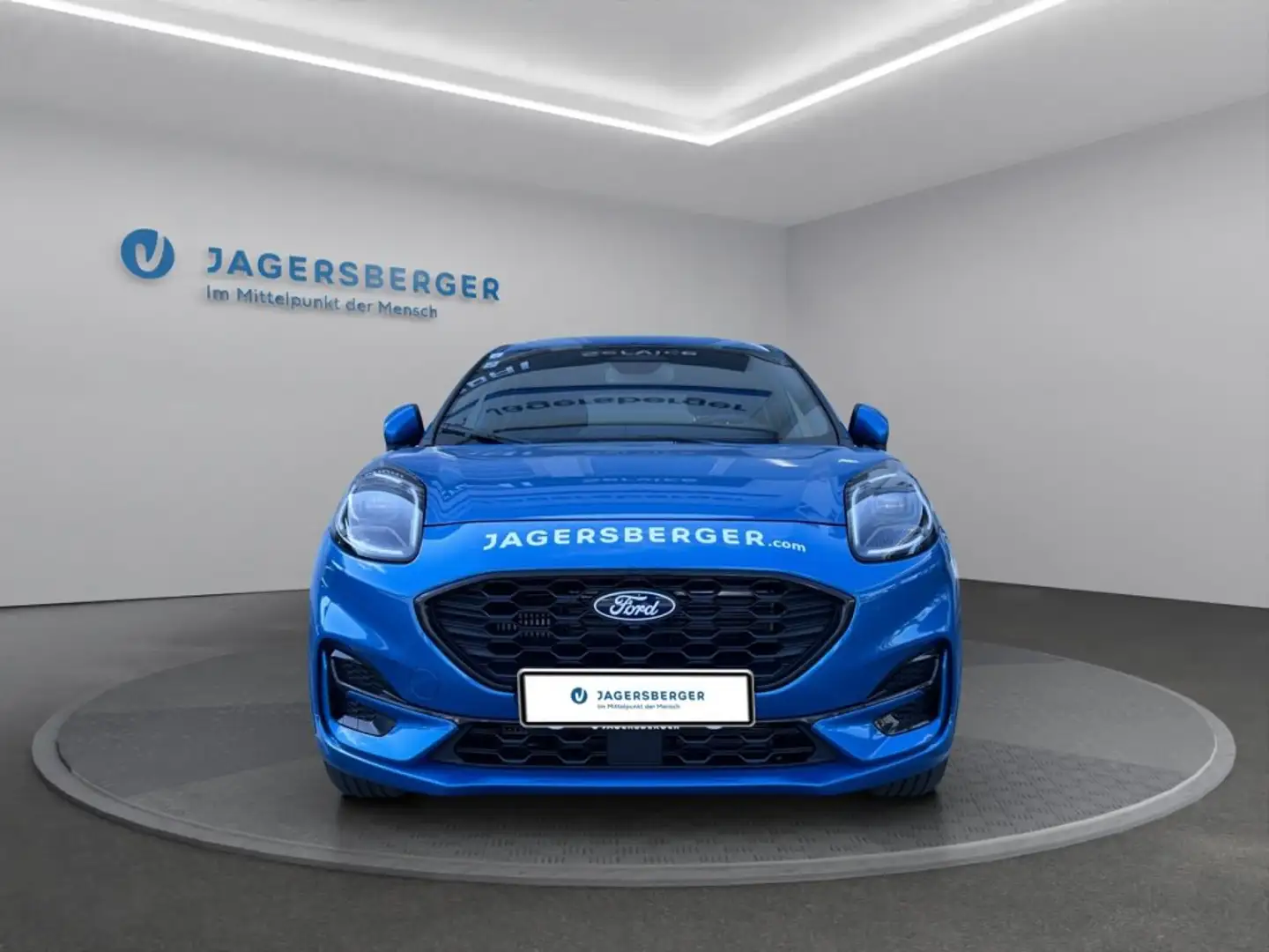Ford Puma 1,0 EcoBoost Hybrid ST-Line Blau - 2
