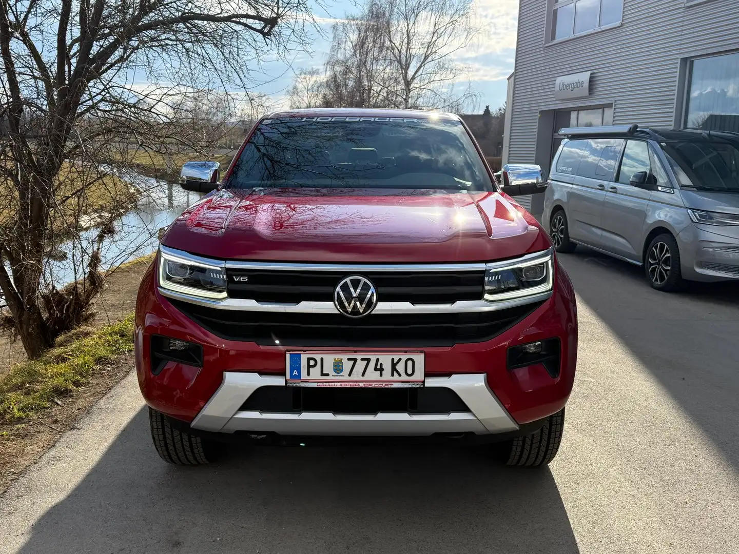 Volkswagen Amarok Style V6 TDI 4MOTION Rood - 2