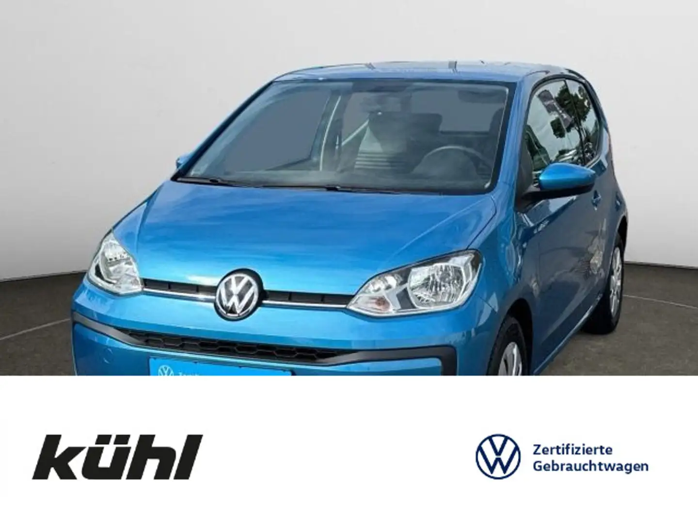 Volkswagen up! 1.0 move up! Klima,PDC hinten Blau - 1