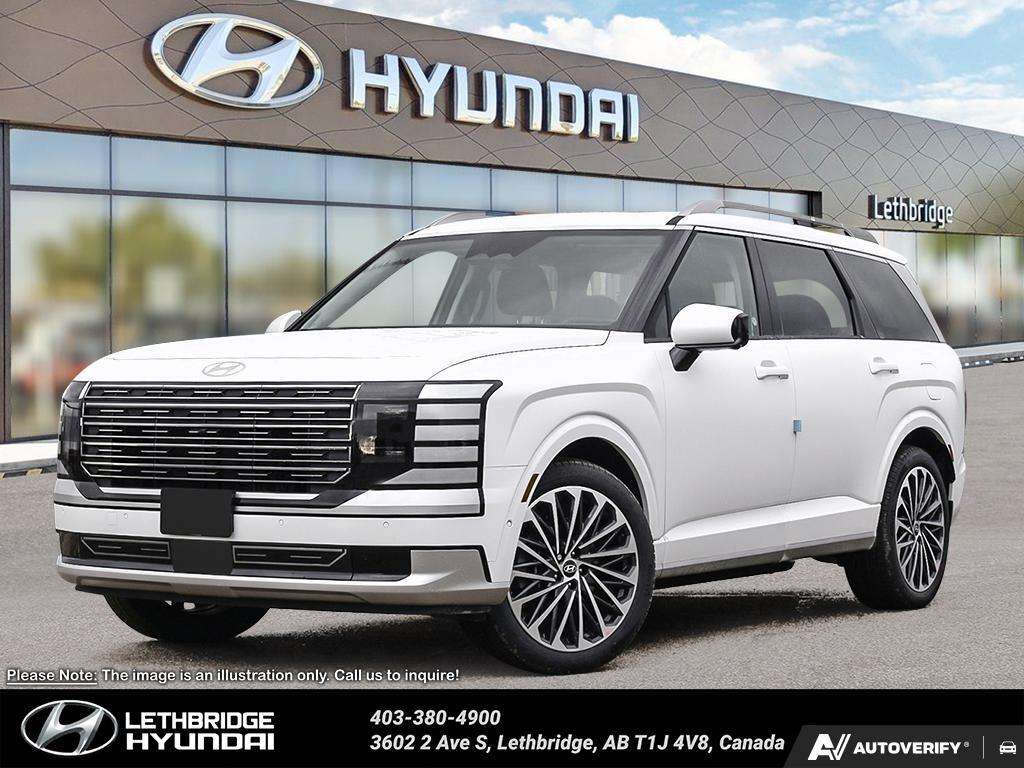White 2026 Hyundai Palisade Hybrid SUV / Crossover 6-Speed Automatic