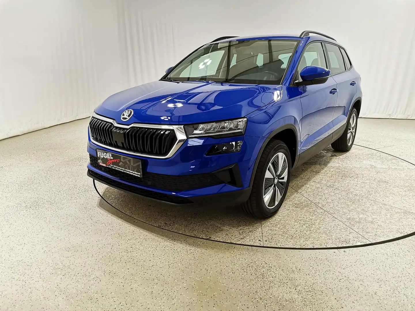 Skoda Karoq 2.0 TDI DSG Ambition Winter|LED|Navi|AHK|ACC Blau - 2
