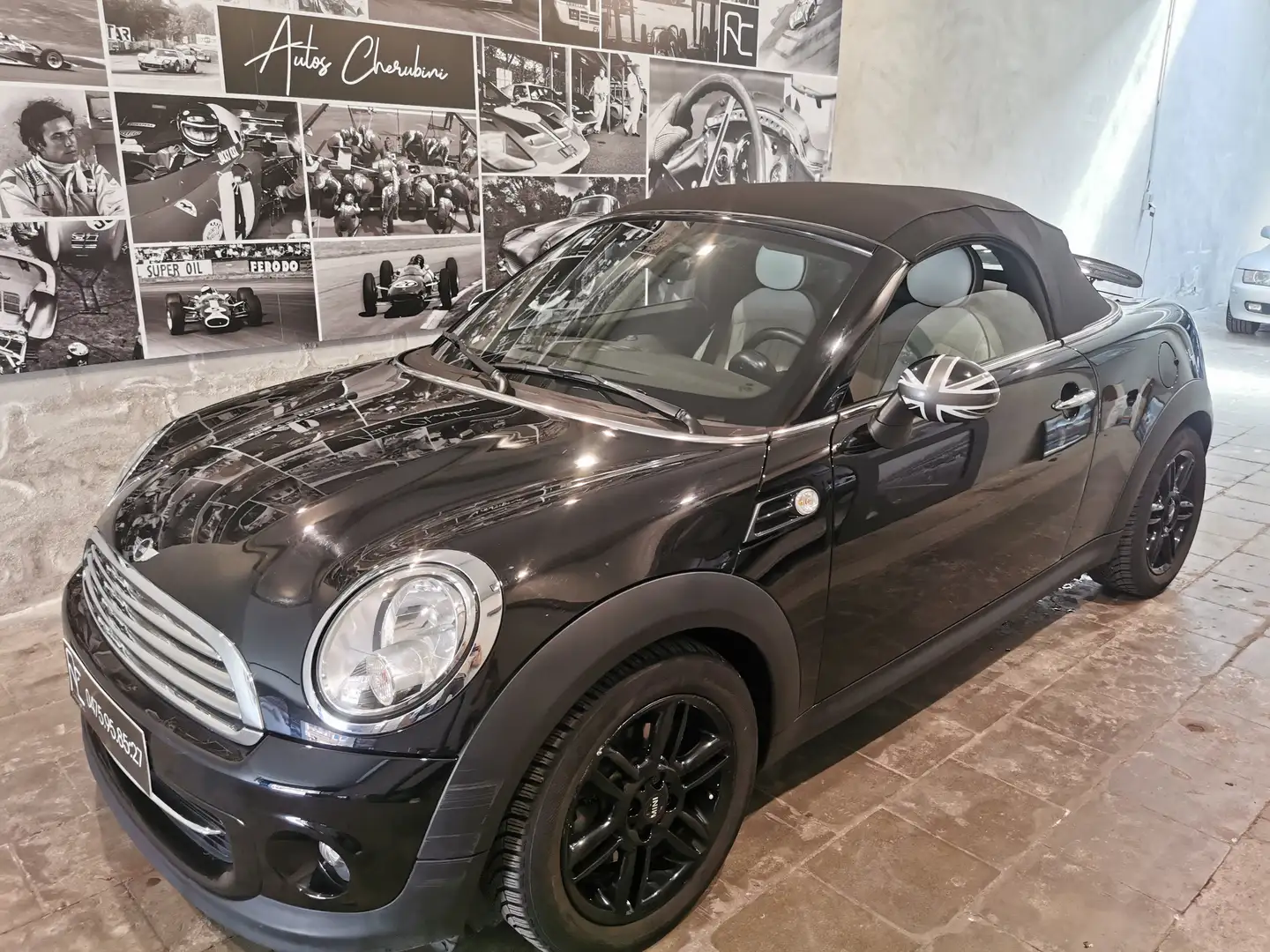 MINI Cooper Cabrio Cabriolet 1.6i Cooper Negro - 1