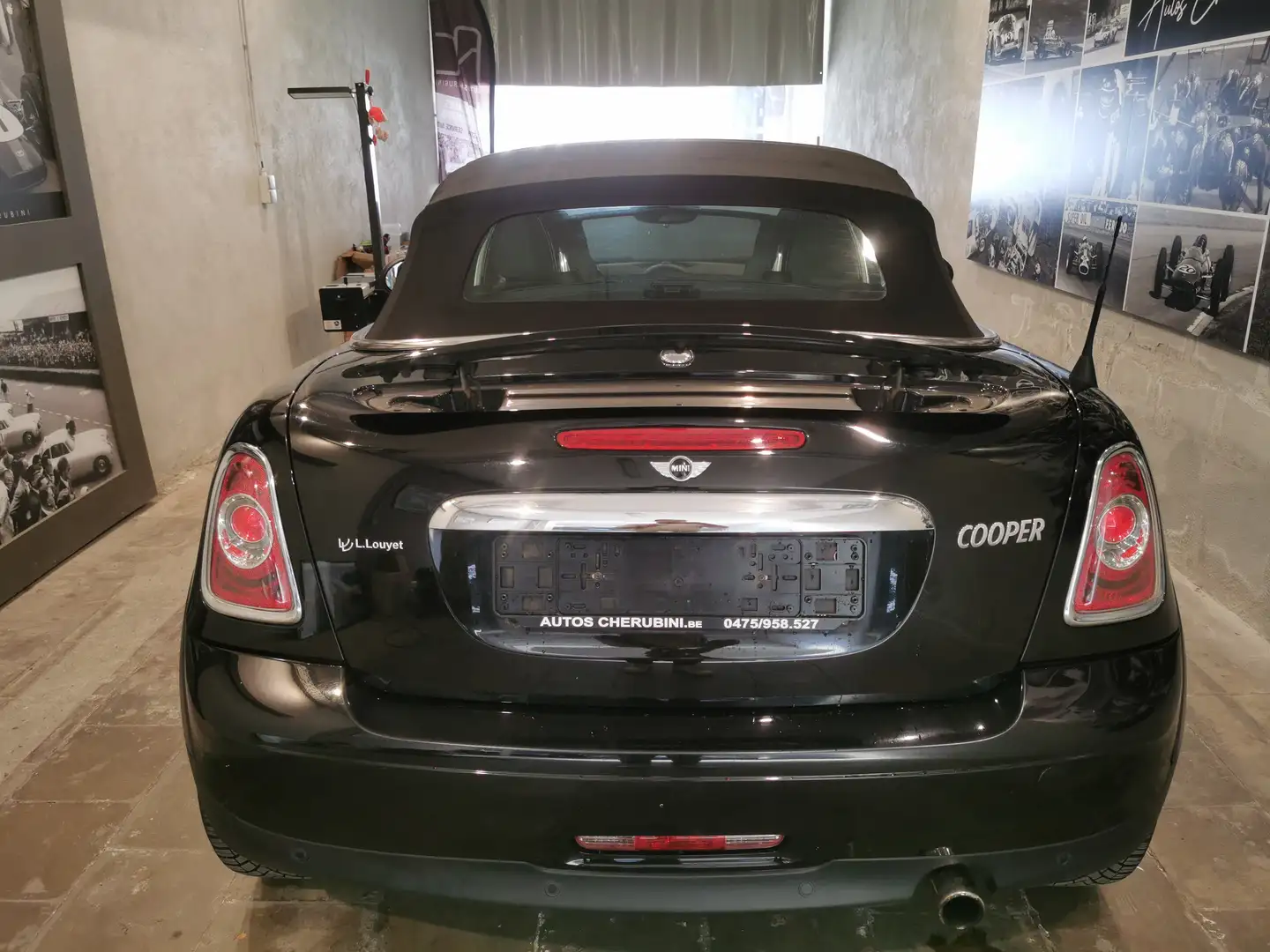 MINI Cooper Cabrio Cabriolet 1.6i Cooper Negro - 2