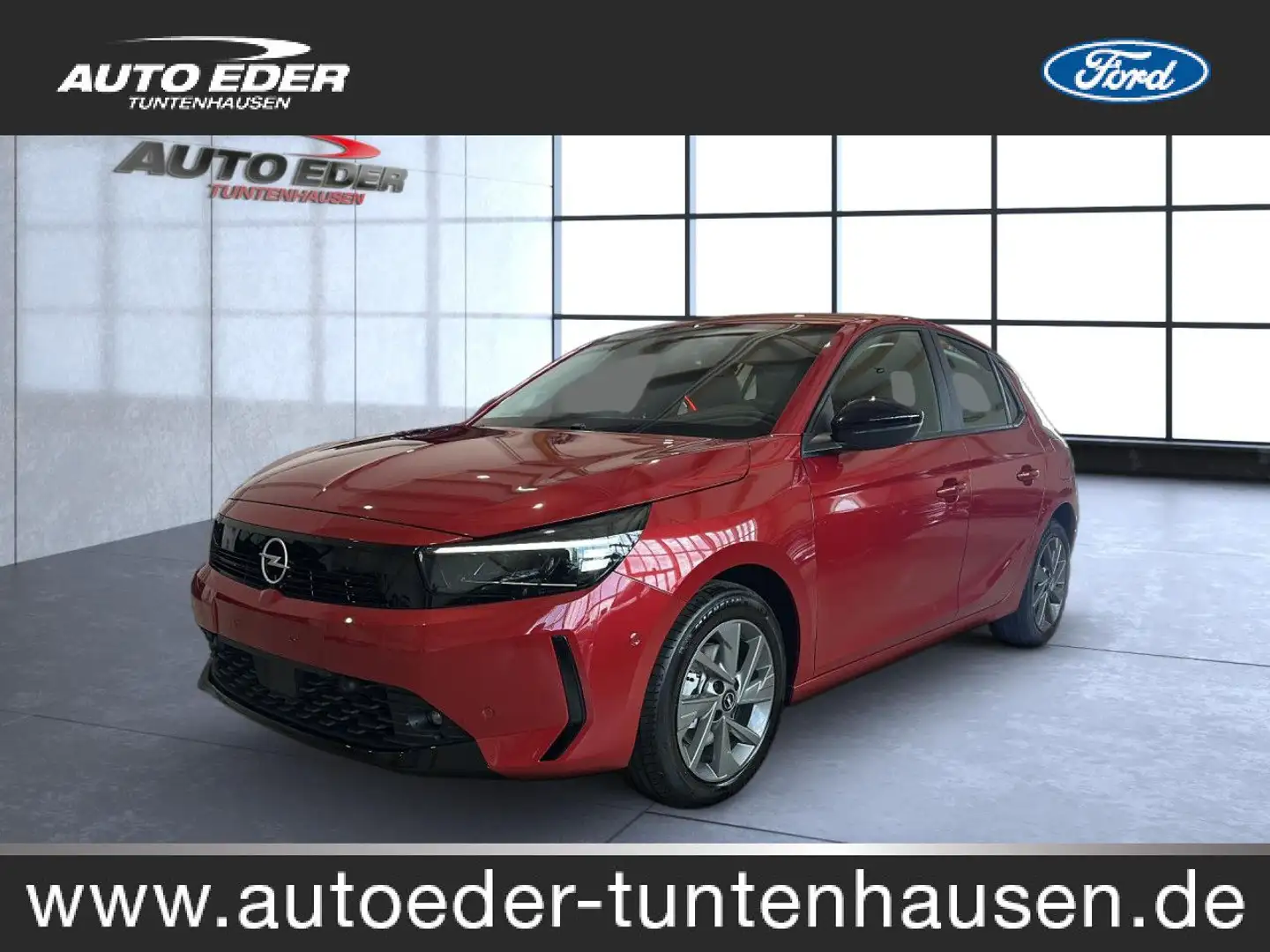 Opel Corsa Edition Bluetooth LED Klima Einparkhilfe Rot - 1