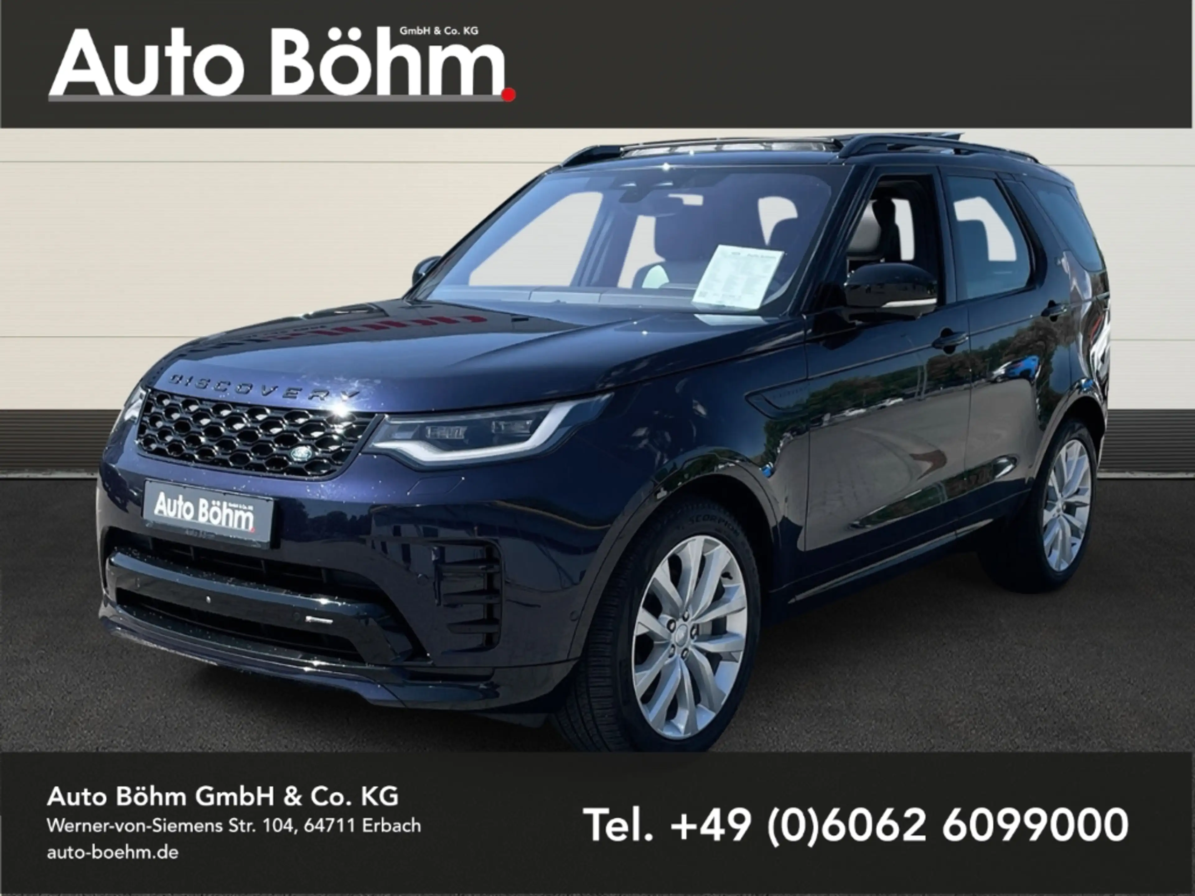 Land Rover Discovery D250 R-Dynamic SE+7Sitzer+Pano+AHK+ACC+DAB
